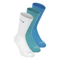 Everyday Plus Cushioned Tennis Socks 3 Pack Unisex - multicoloured, sage