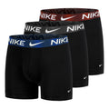 Essential Micro Boxer shorts 3 Pack Men - black, olive