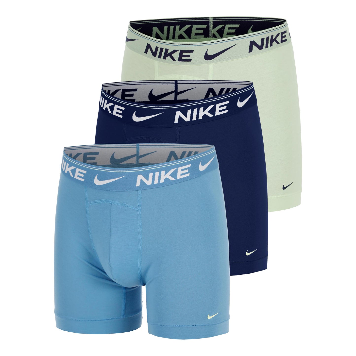 Nike Ultra Comfort Boxer shorts 3 Pack Men - blue, sage