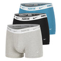 Everyday Cotton Stretch Boxer Short 3er Pack Herren-Hellgrau,Schwarz