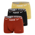 Ultra Comfort Boxer Shorts 3 Pack Men-Golden Yellow,Black