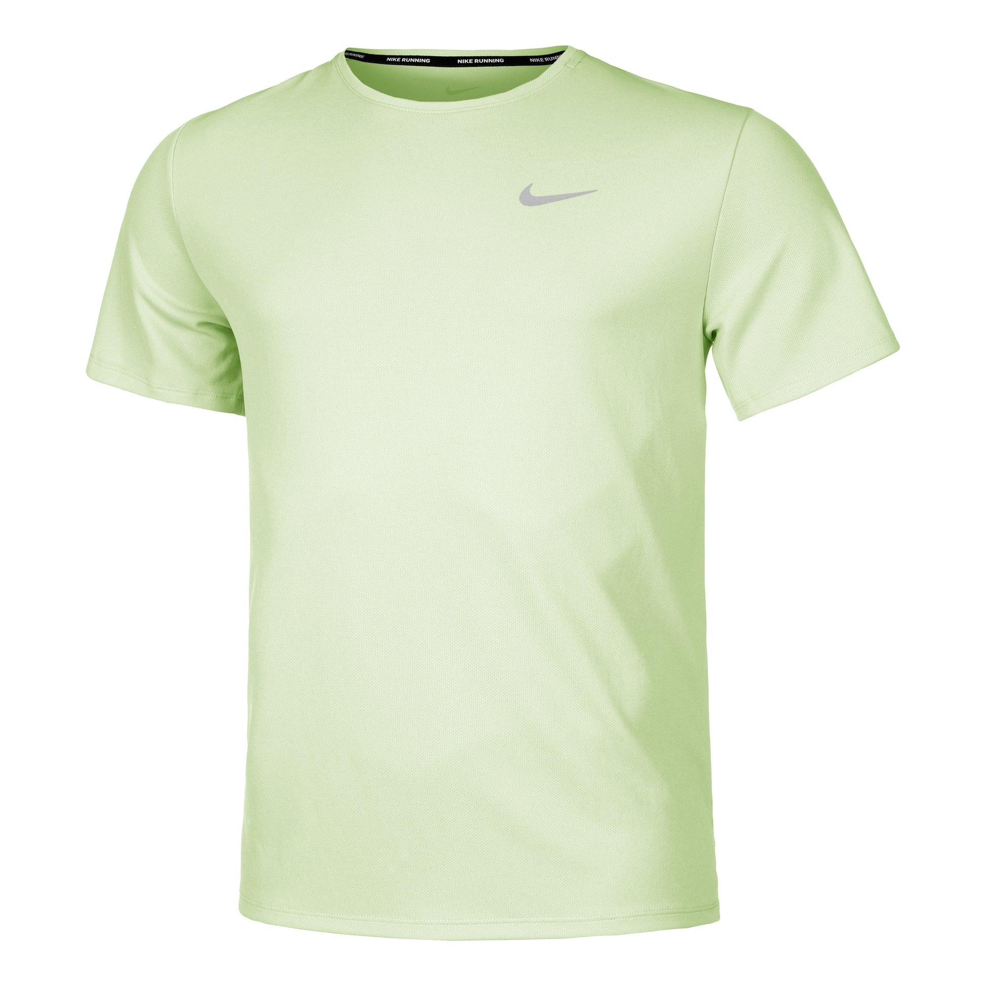 Nike Miler Running shirt Men - lime