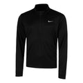 Pacer Half-Zip Laufshirt Herren - schwarz