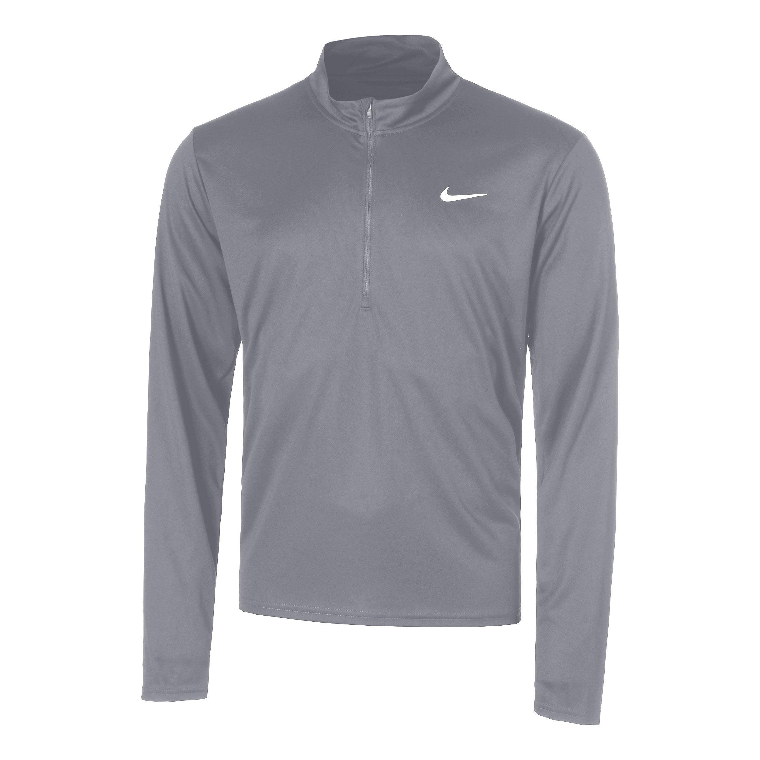 Nike Pacer Half-Zip Laufshirt Herren - grau