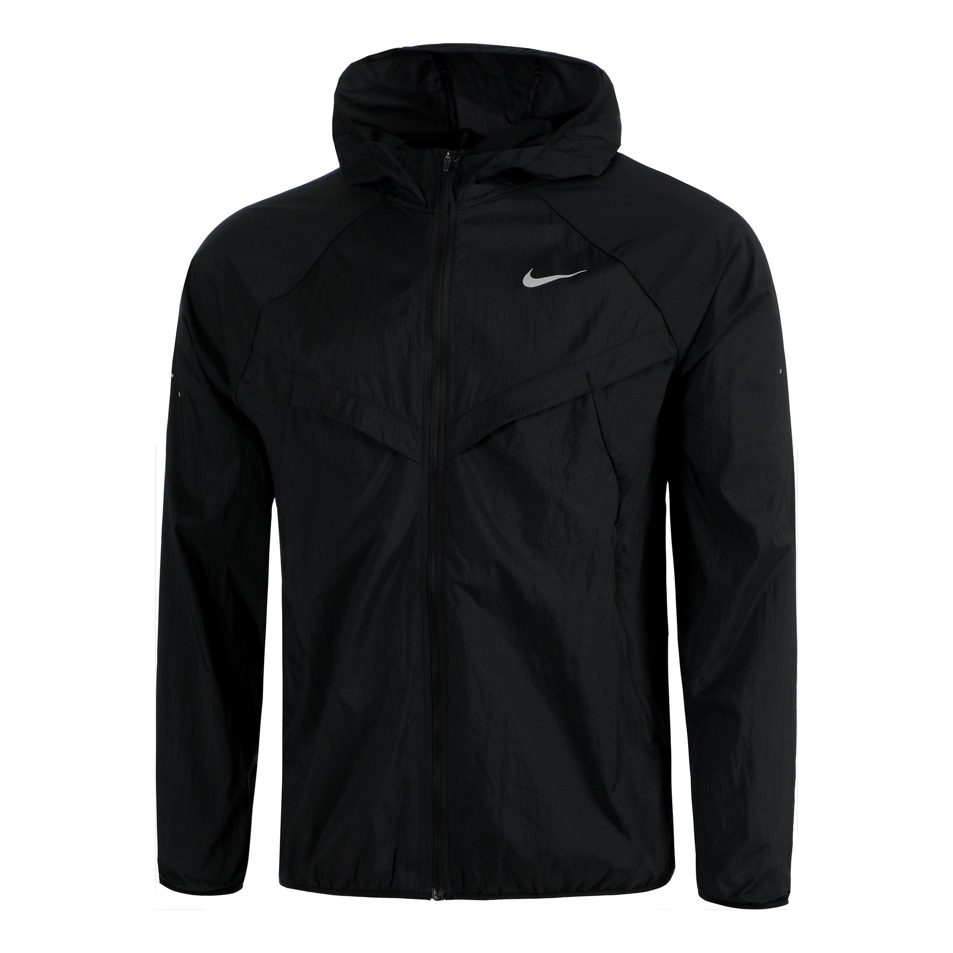 Nike Stride Laufjacke Herren - schwarz