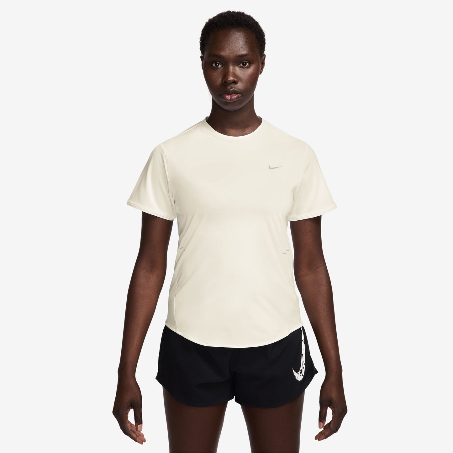 Nike Swift Laufshirt Damen - creme