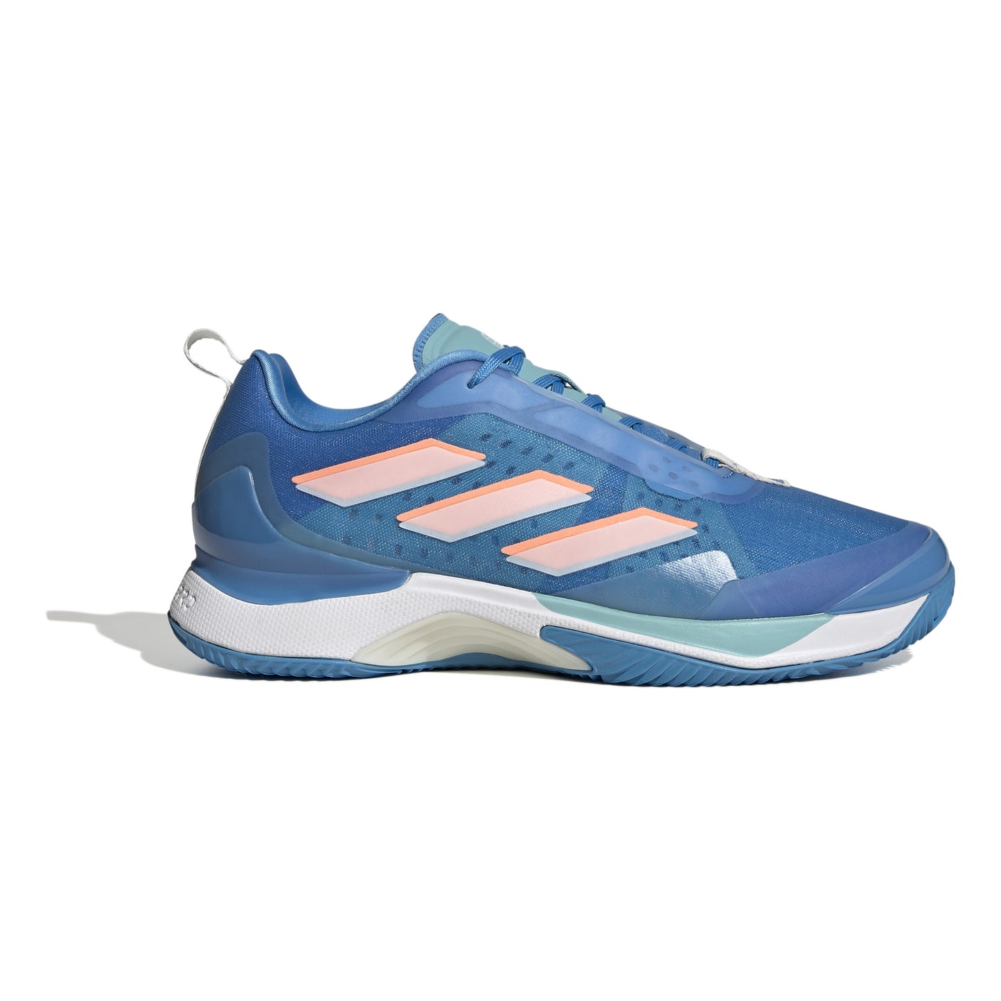 adidas Avacourt Sandplatzschuh Damen - blau, orange