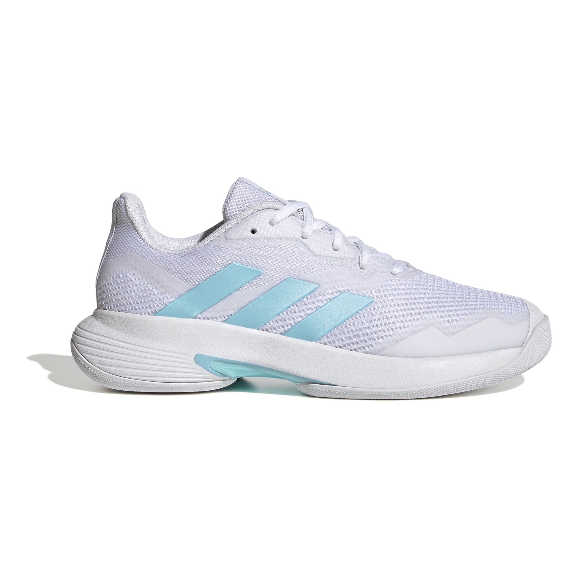 adidas CourtJam Control Carpet shoe Women - white, turquoise