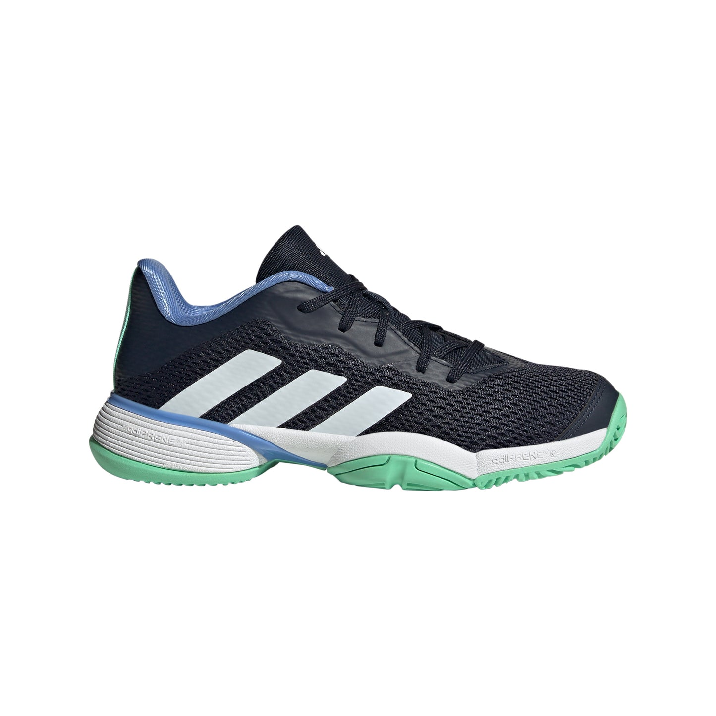 adidas Barricade All court shoe Kids - dark blue, white