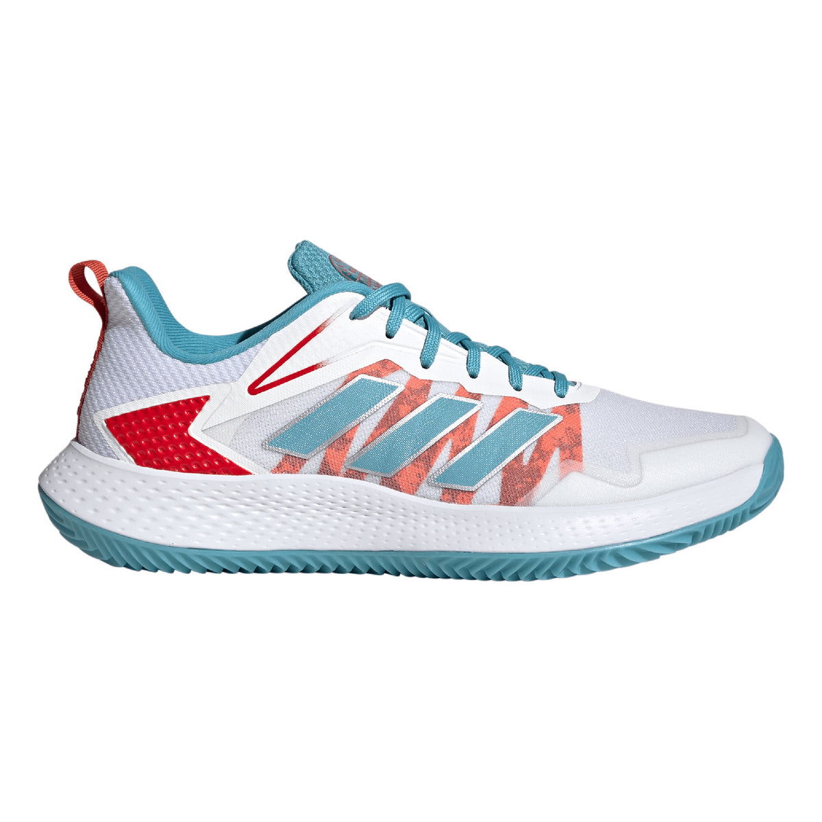 adidas Defiant Speed Sandplatzschuh Damen - hellgrau, blaugrau