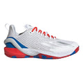 Adizero Cybersonic Allcourtschuh Herren - weiß, rot