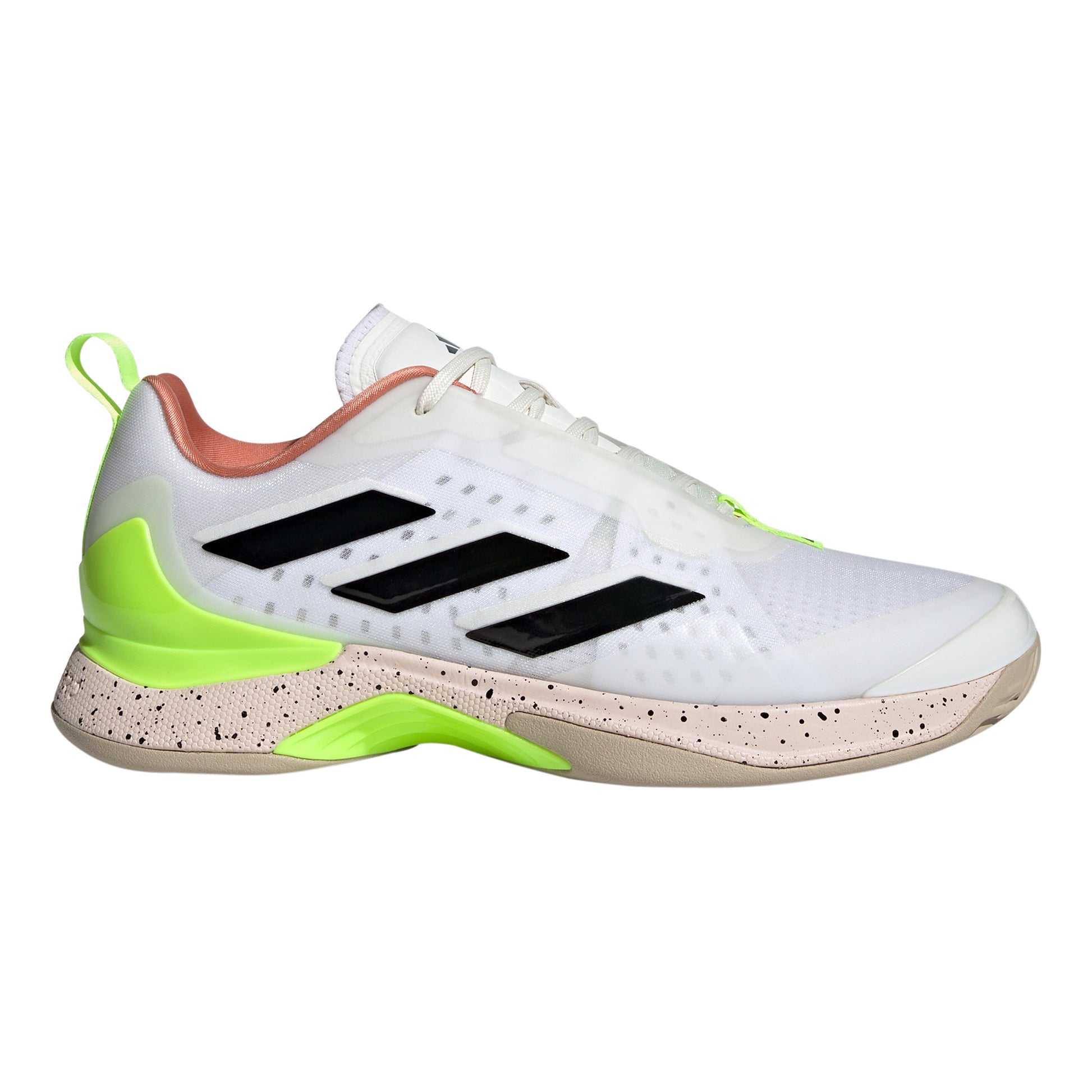adidas Avacourt Allcourtschuh Damen - weiß, neongrün
