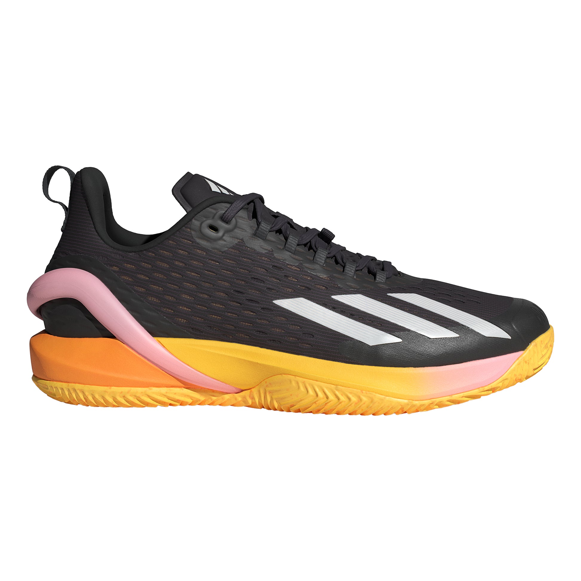 adidas Adizero Cybersonic Clay court shoe Men - black, orange