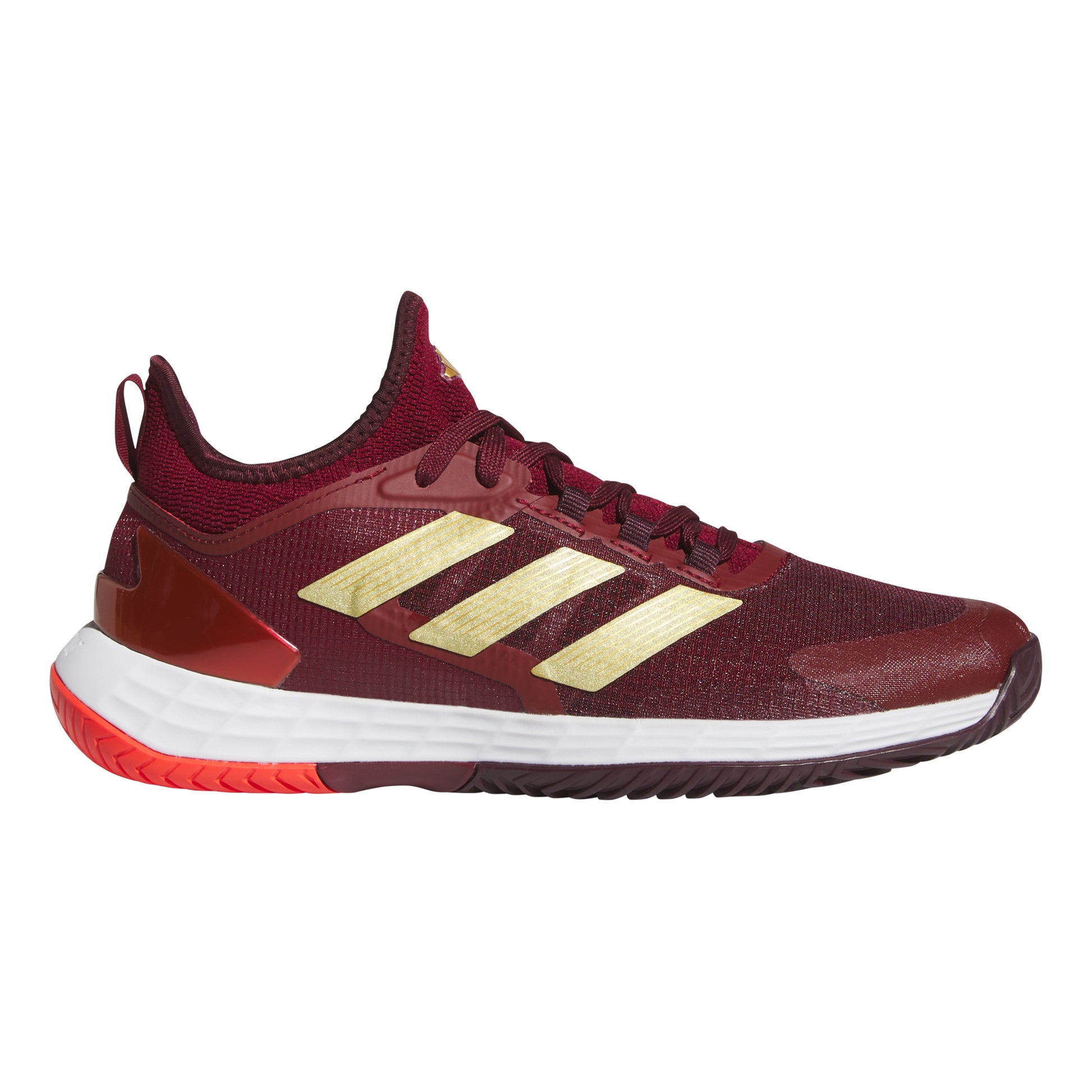 adidas adizero Ubersonic 4.1 All court shoe Men - dark red, gold