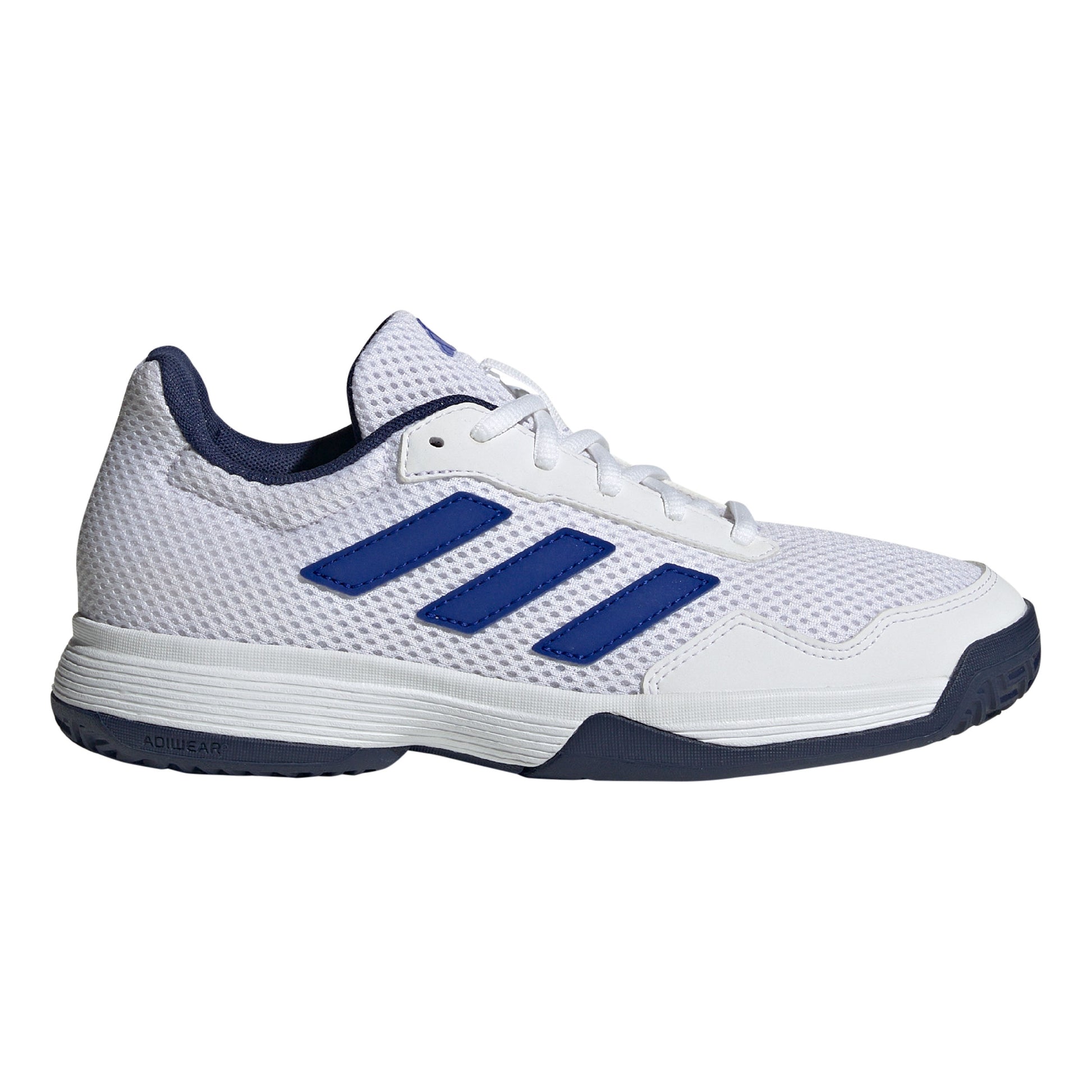 adidas Gamespec Allcourtschuh Kinder - weiß, blau