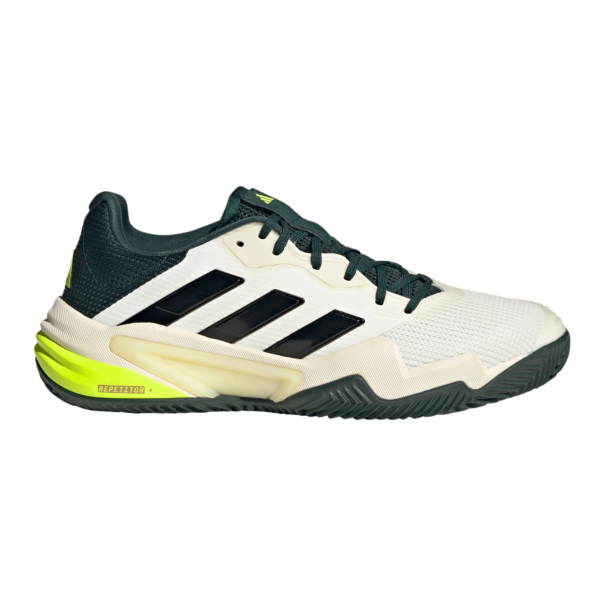 adidas Barricade 13 Sandplatzschuh Herren - creme, dunkelgrün