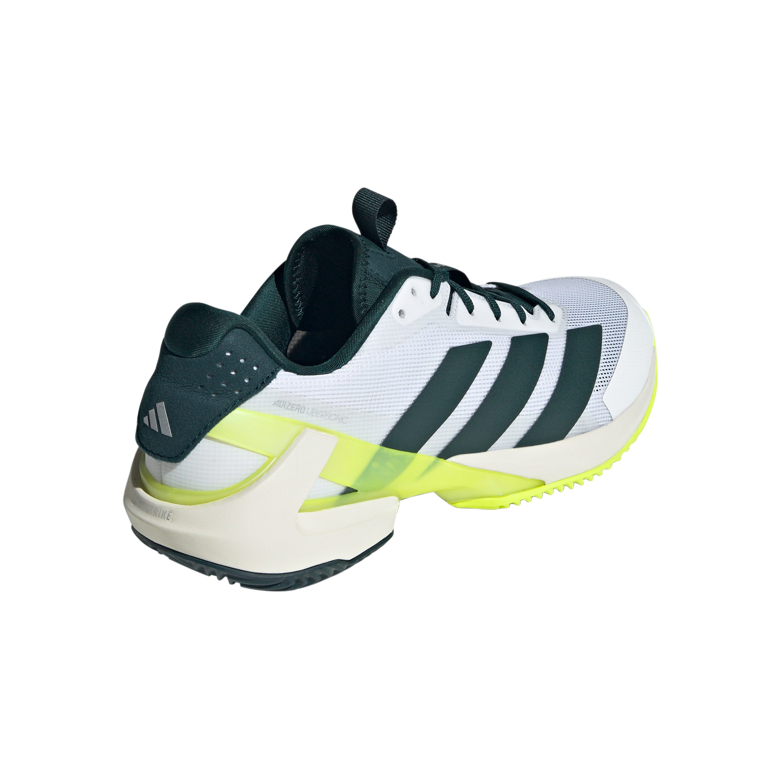 シューズ(男性用) ART.NO.W572441112-5 adizero Ubersonic 5 Clay court shoe Men - white, dark green
