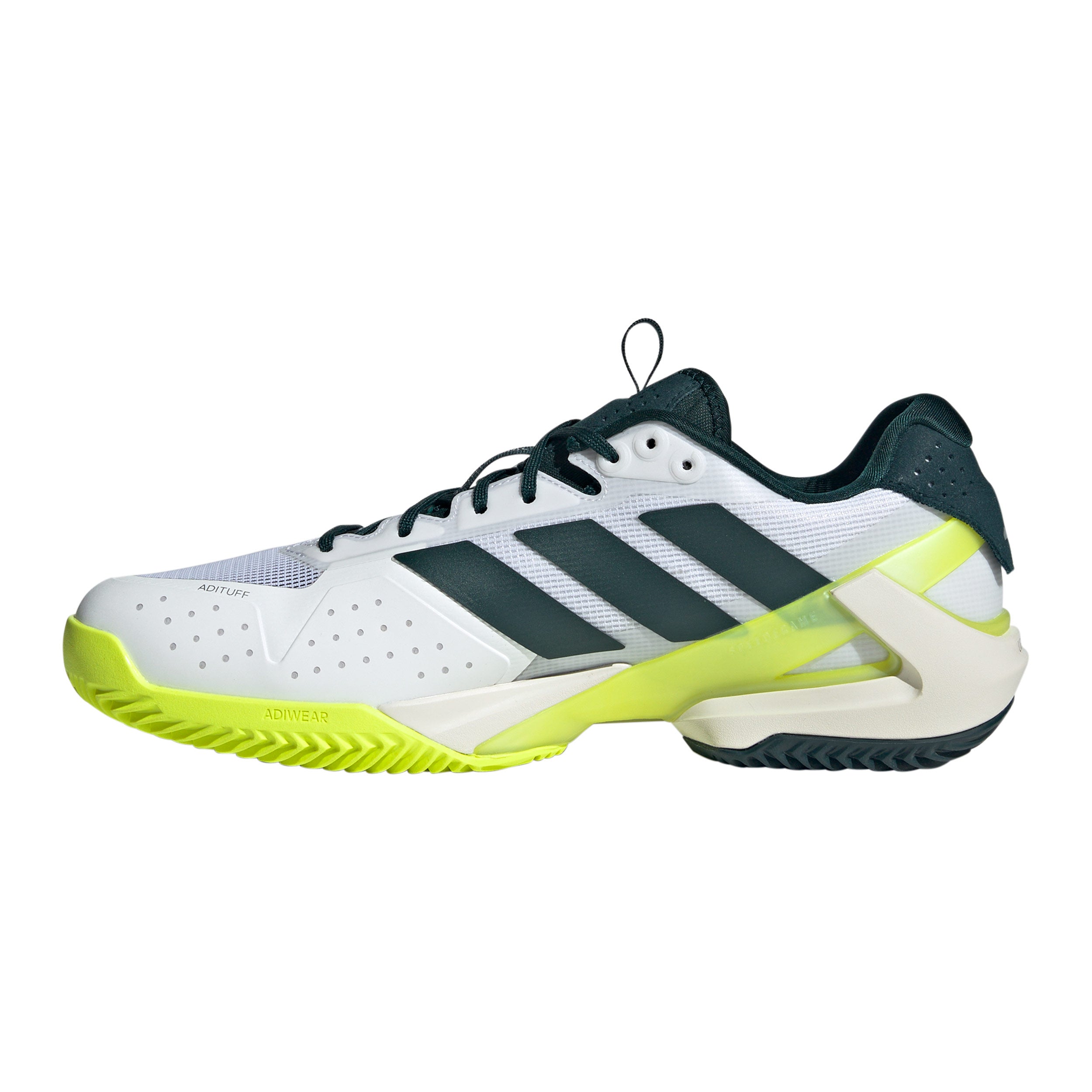 adizero Ubersonic 5 Clay court shoe Men - white, dark green