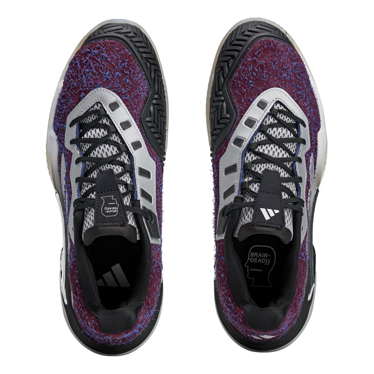 Barricade 13 x Brain Dead All court shoe Men - silver, black 