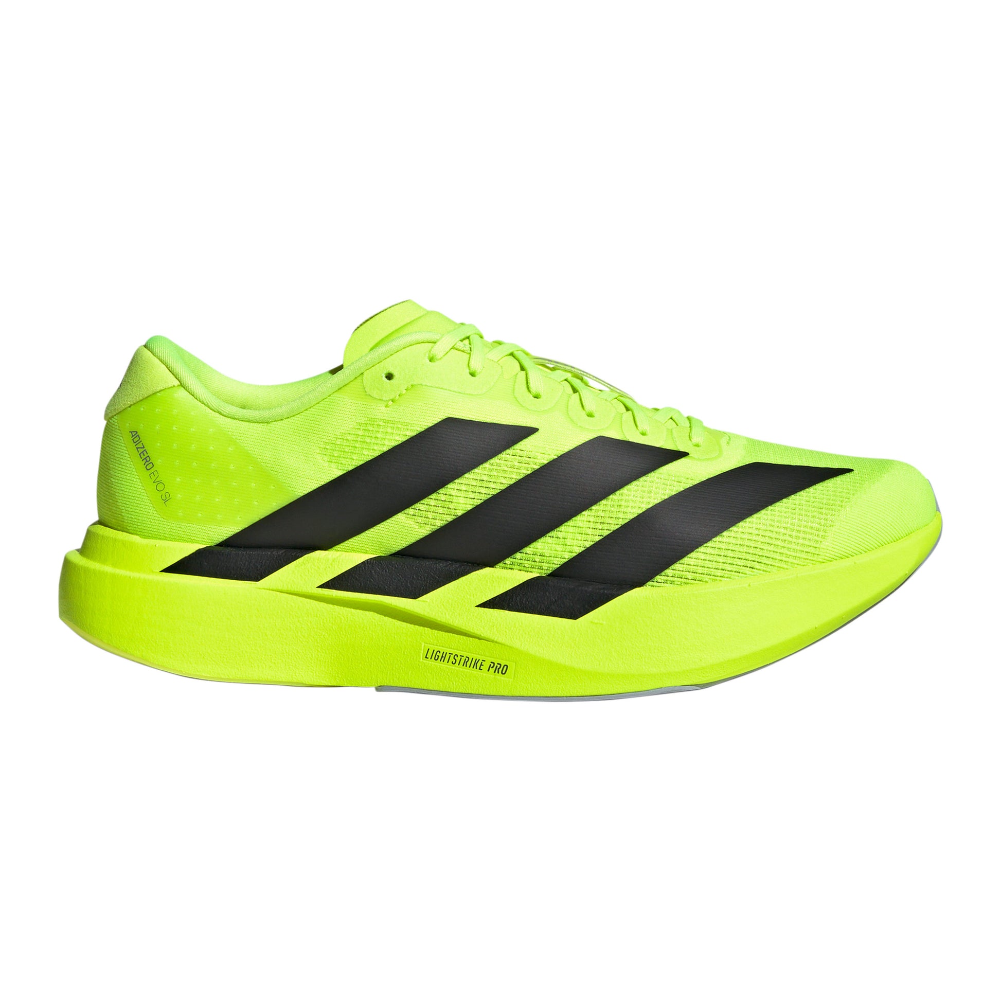 adidas adizero Evo SL Wettkampfschuh Herren - neongelb, schwarz