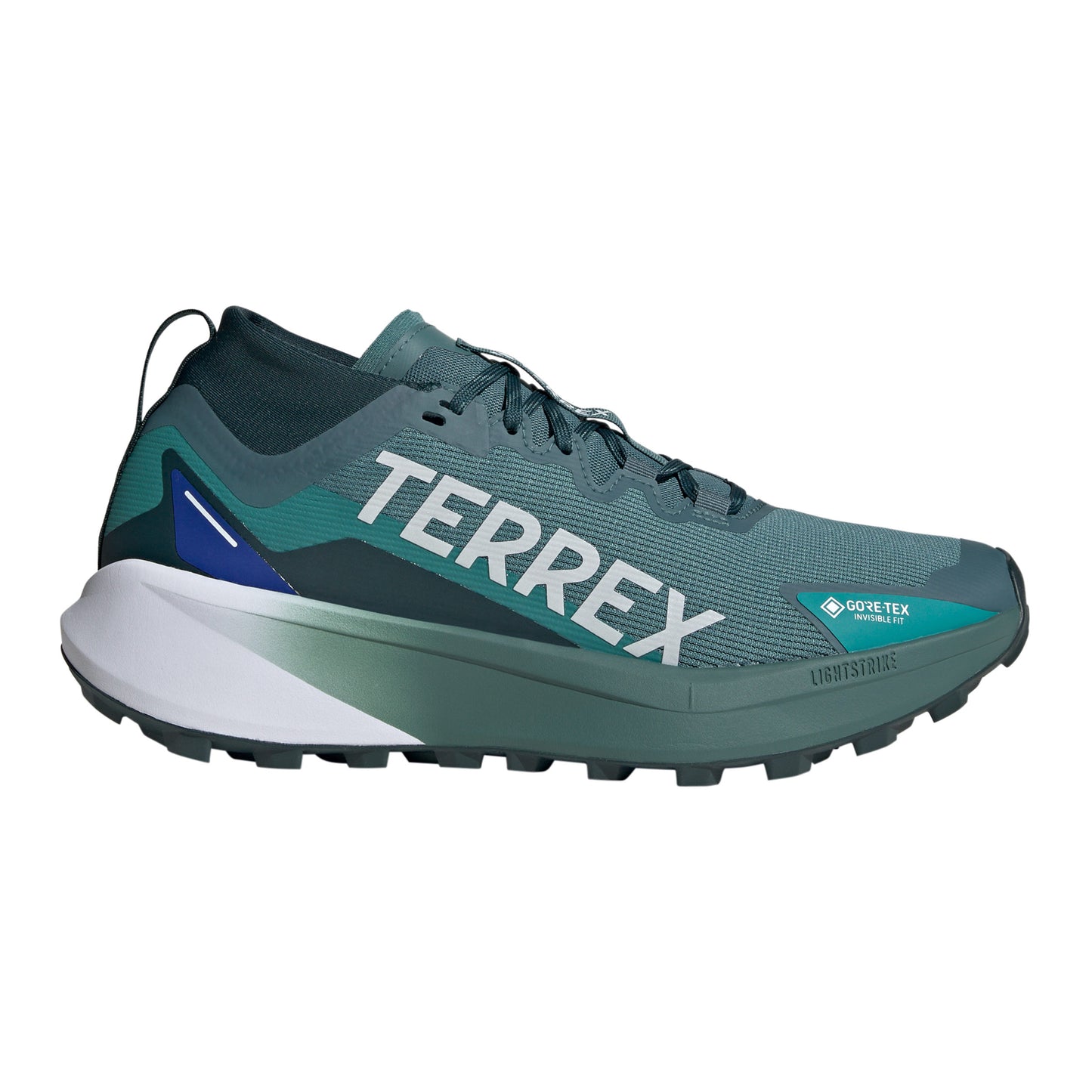 adidas Terrex Agravic GTX Trailschuh Herren - dunkelgrün, weiß
