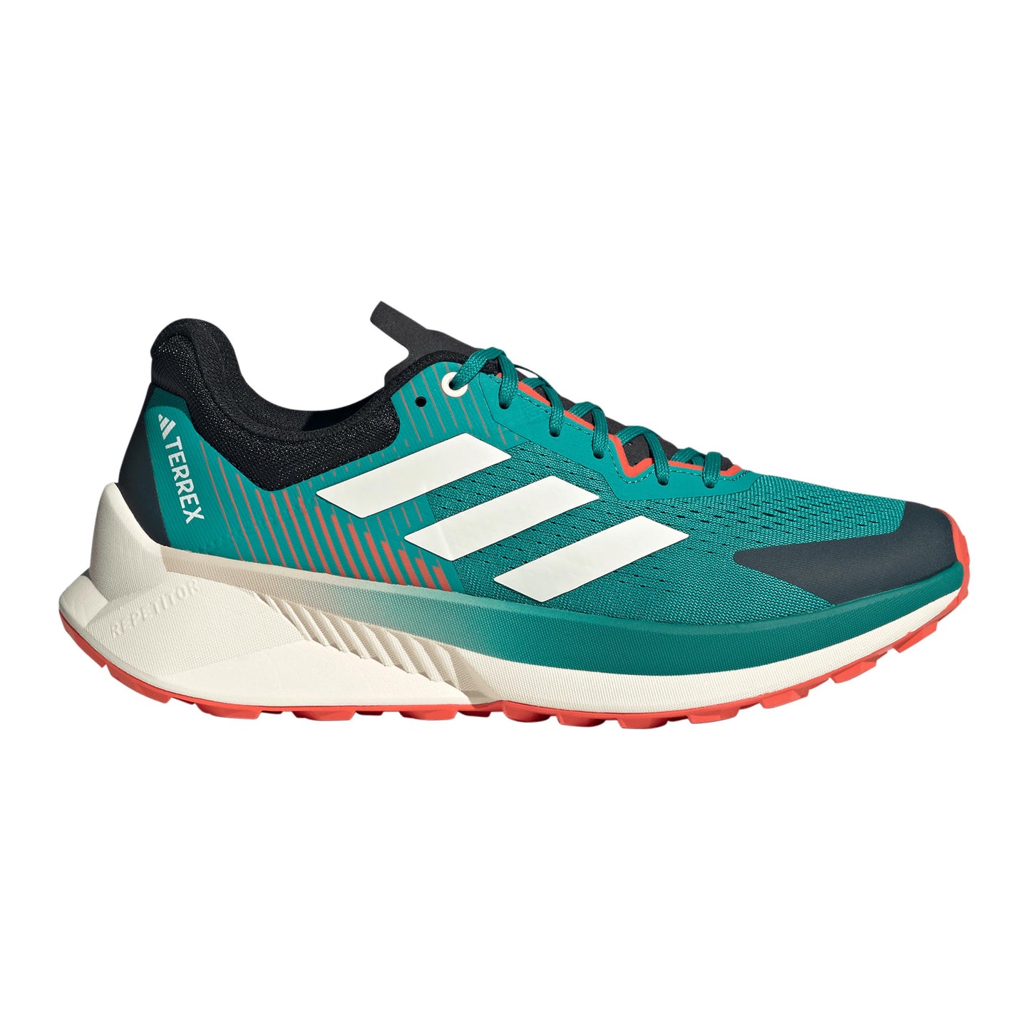 adidas Soulstride Flow Trail running shoe Men - green, cream
