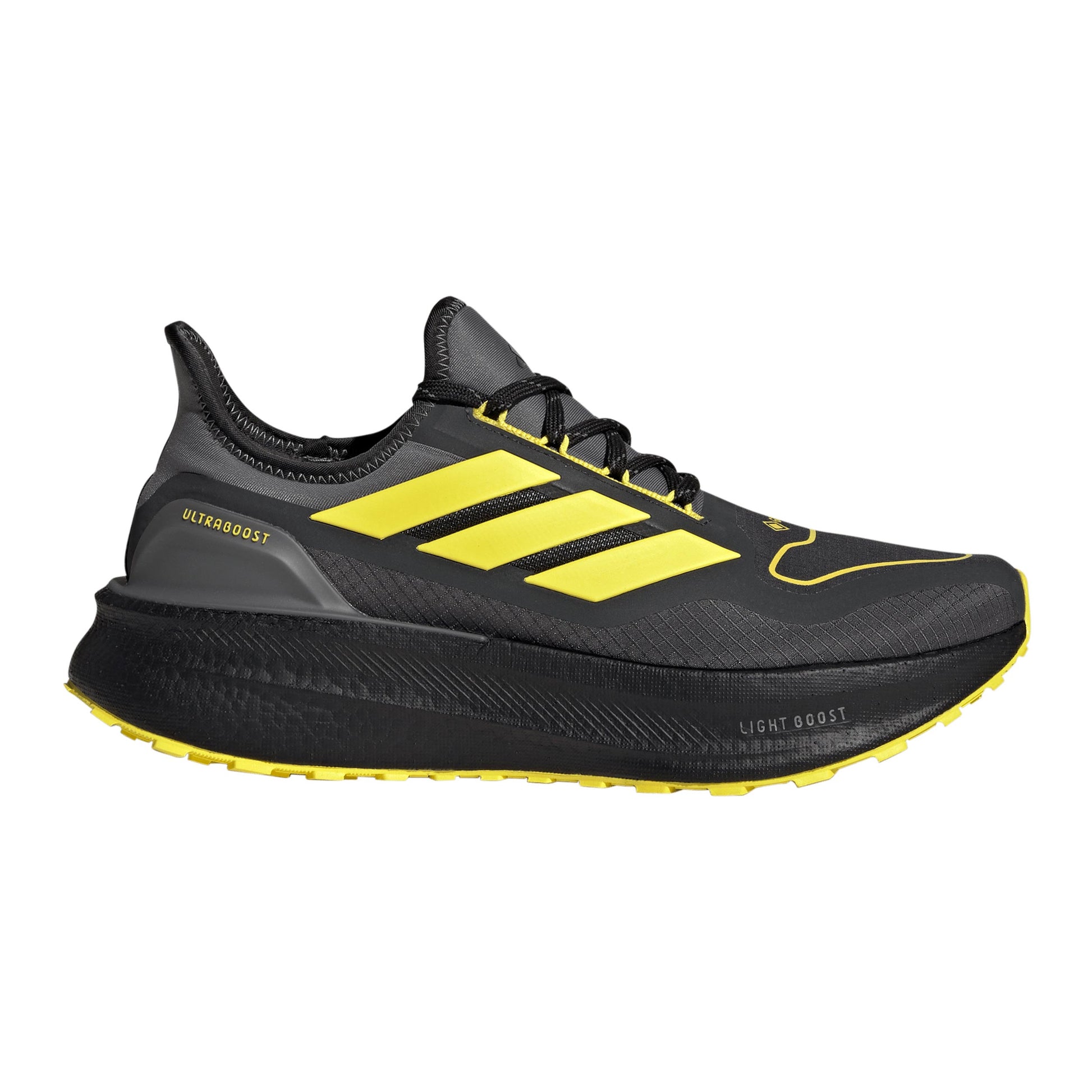 adidas Ultraboost 5 GTX Neutralschuh Herren - dunkelgrau, gelb