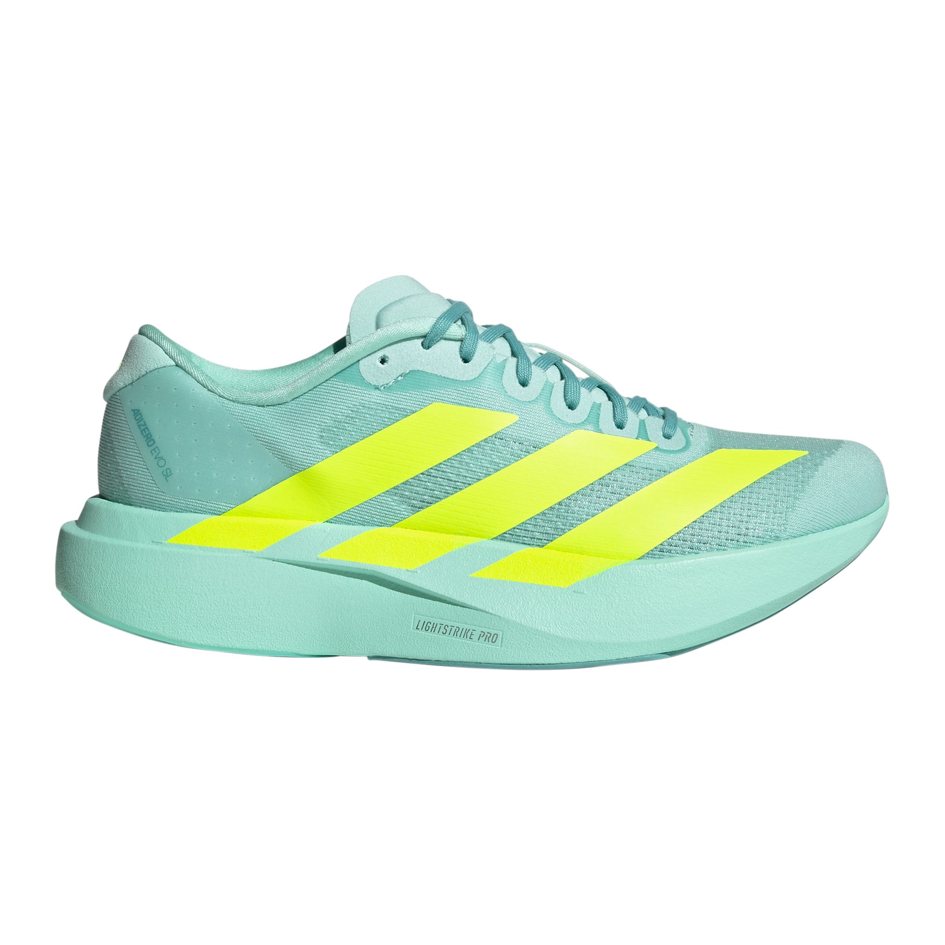 adidas adizero Evo SL Wettkampfschuh Damen - mint, neongelb