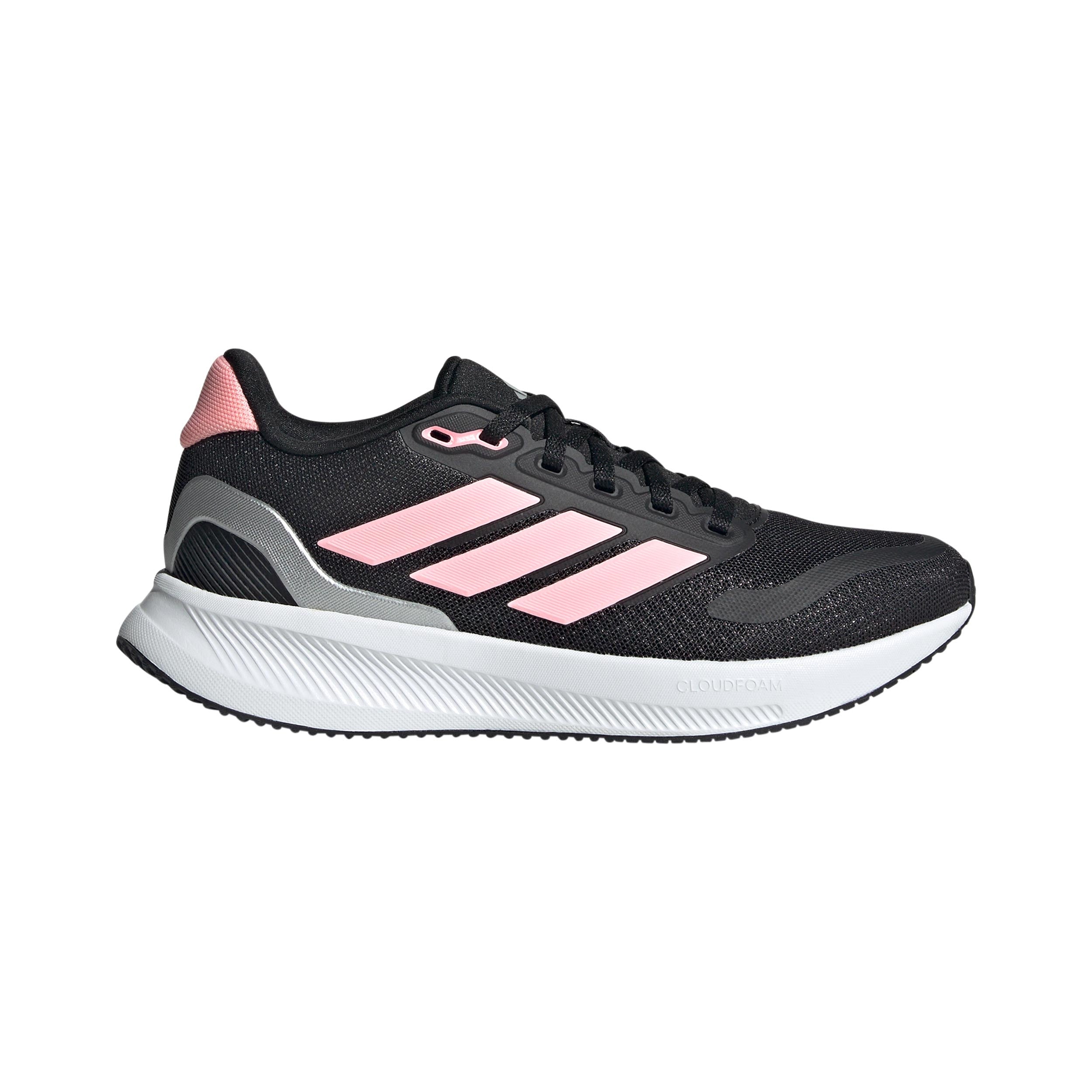 adidas Runfalcon 5 Neutral running shoe Kids - black, pink