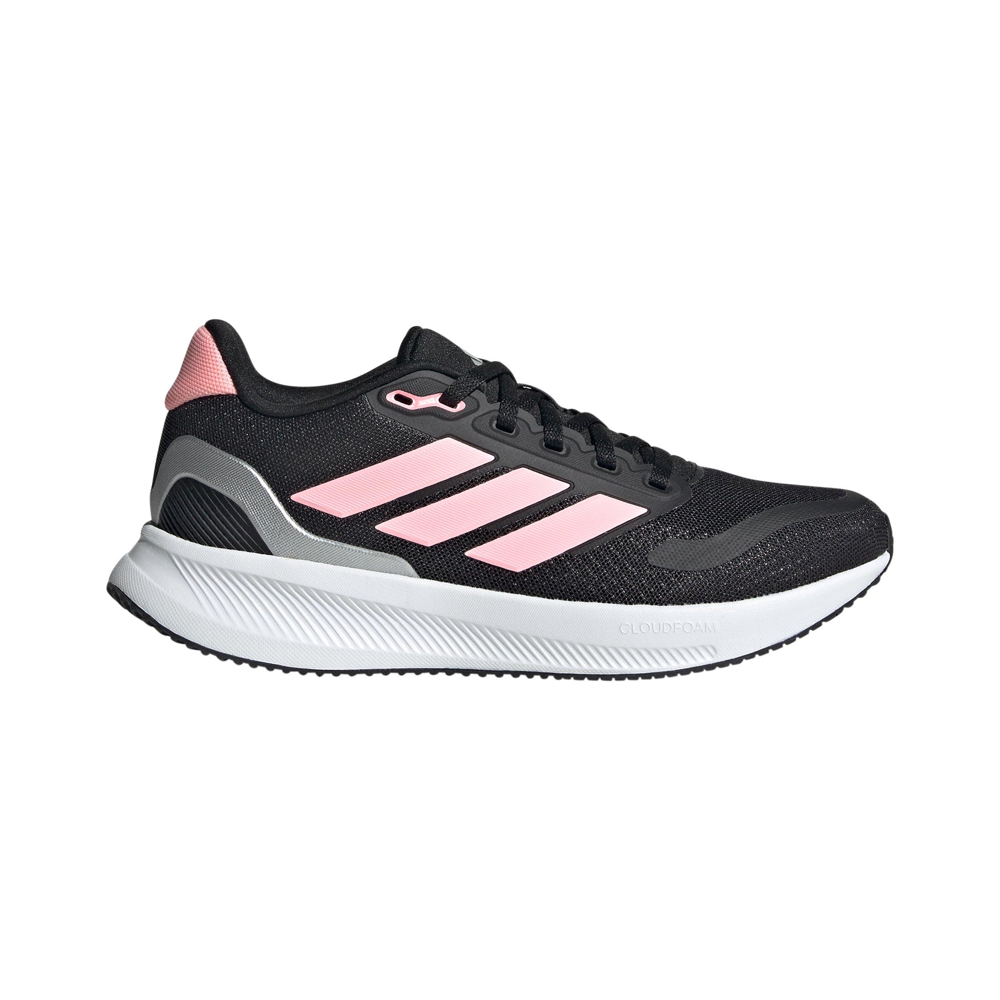 adidas Runfalcon 5 Neutral running shoe Kids - black, pink