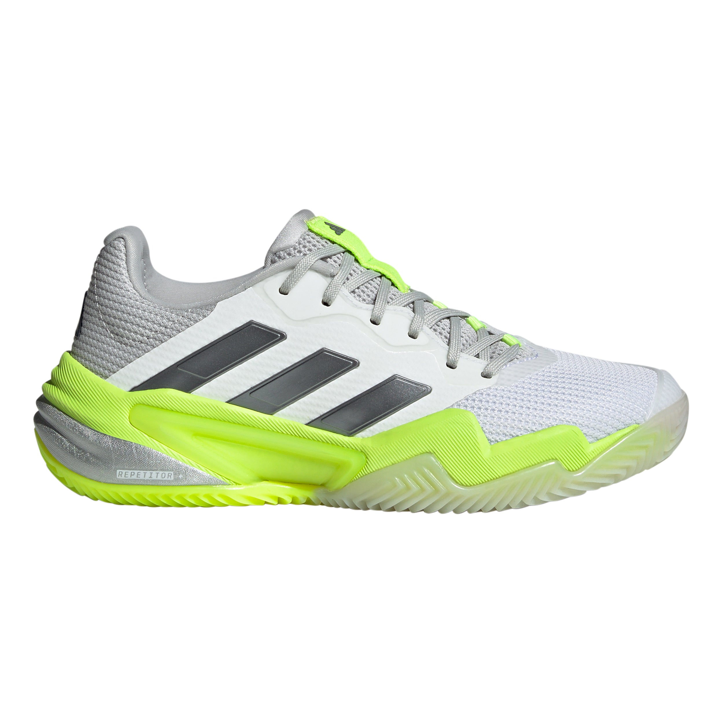 adidas Barricade 13 Clay court shoe Women - white, lime