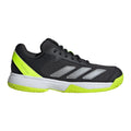 Courtflash All court shoe Kids - black, lime