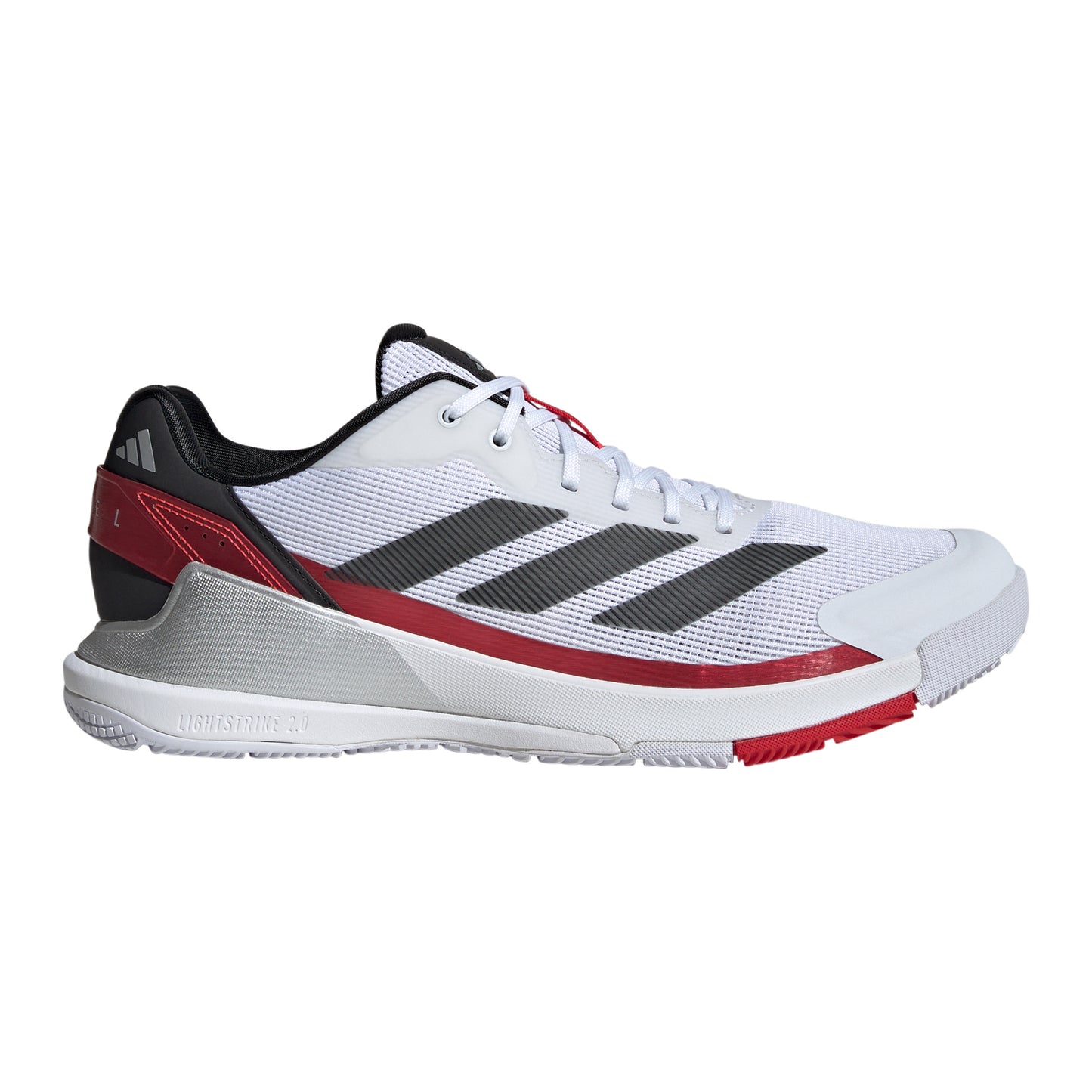 adidas Crazyquick LS Padelschuh Herren - weiß, schwarz