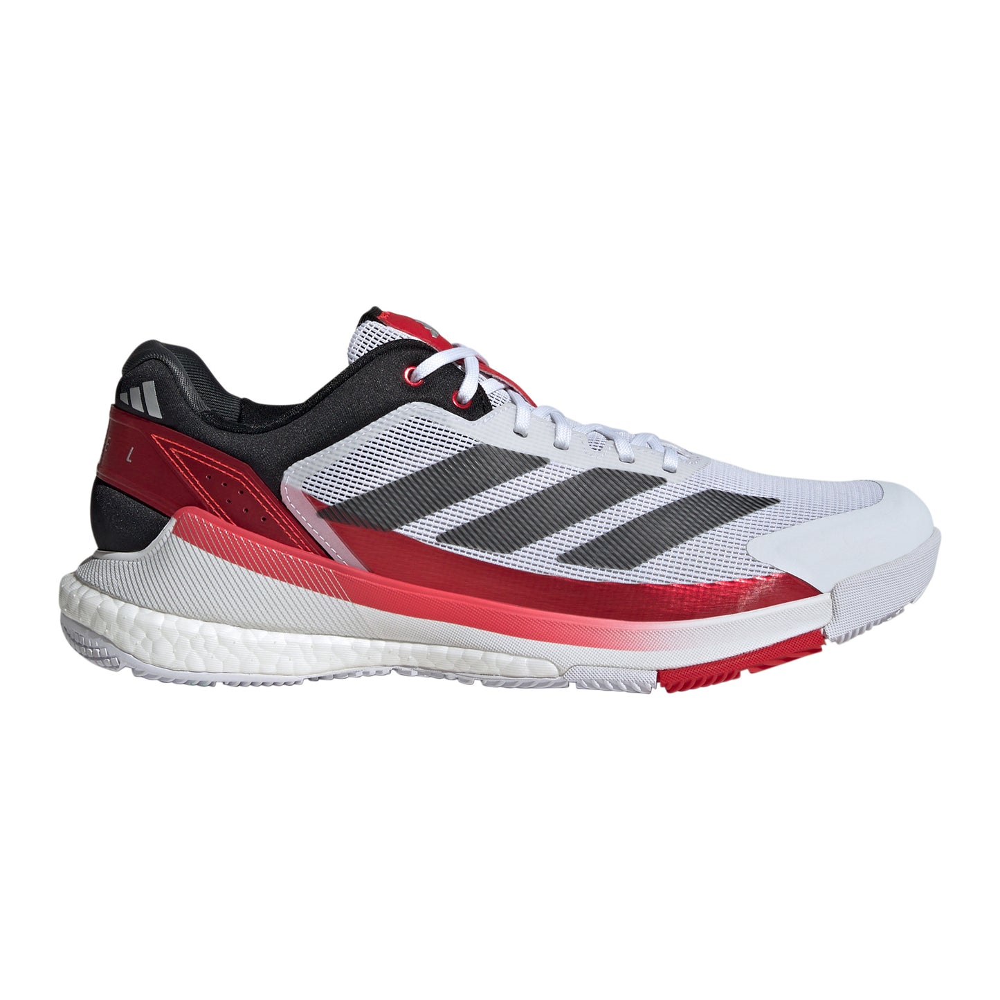 adidas Crazyquick Boost Padelschuh Herren - weiß, schwarz