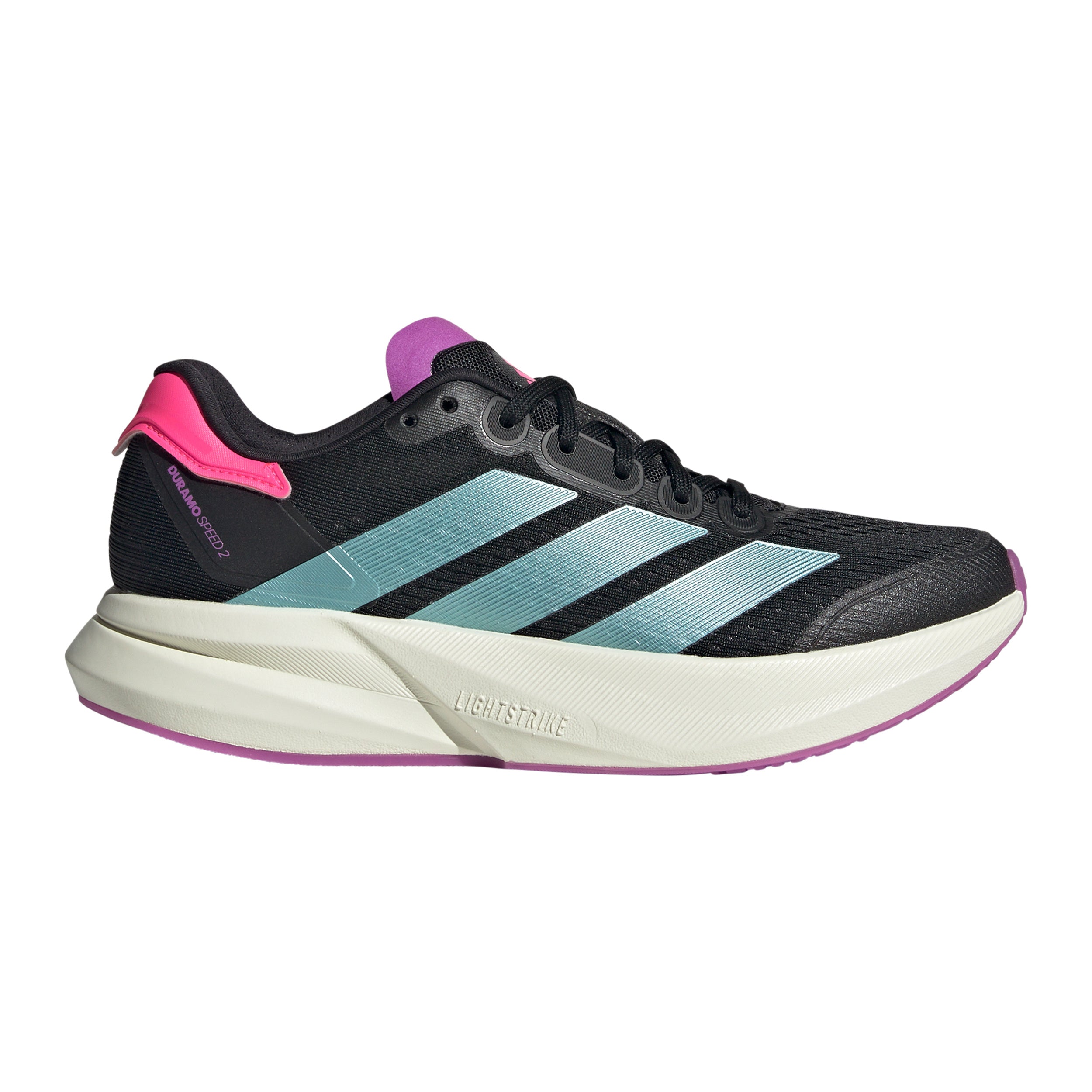 adidas Duramo Speed 2 Neutral running shoe Women - black, turquoise