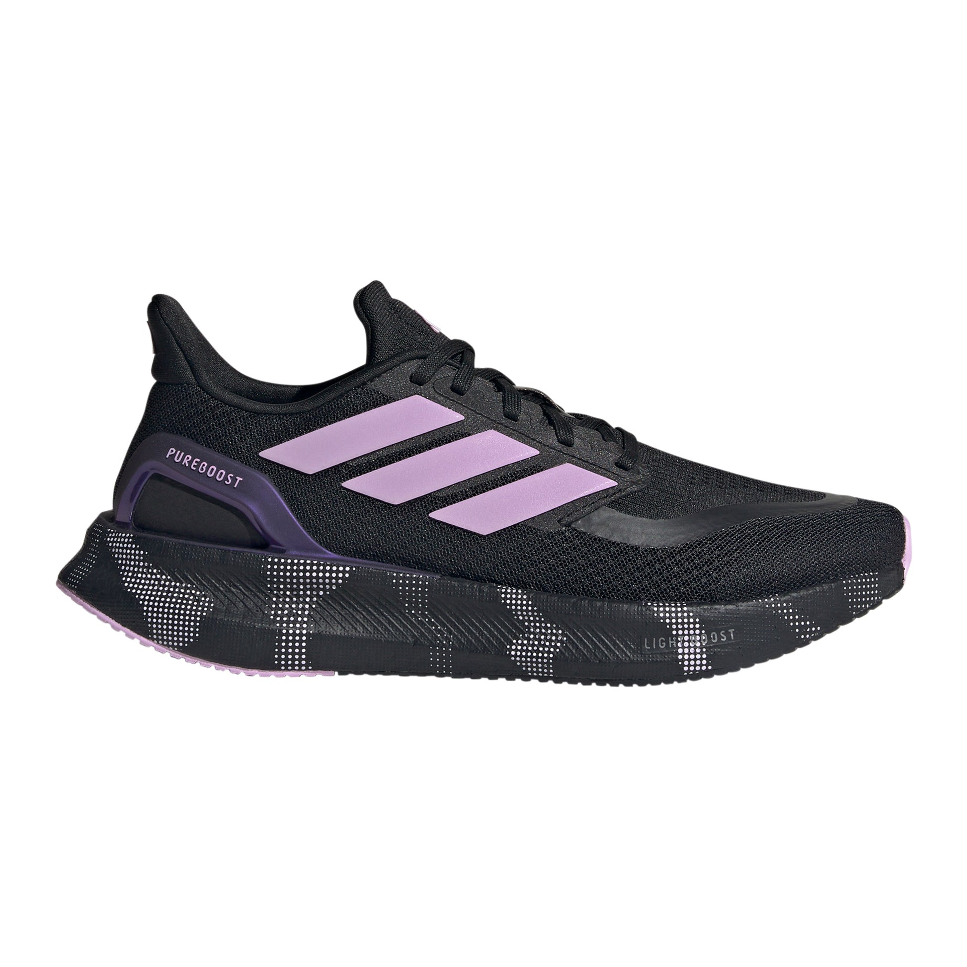 adidas Pureboost 5 Neutral running shoe Women - black, lilac