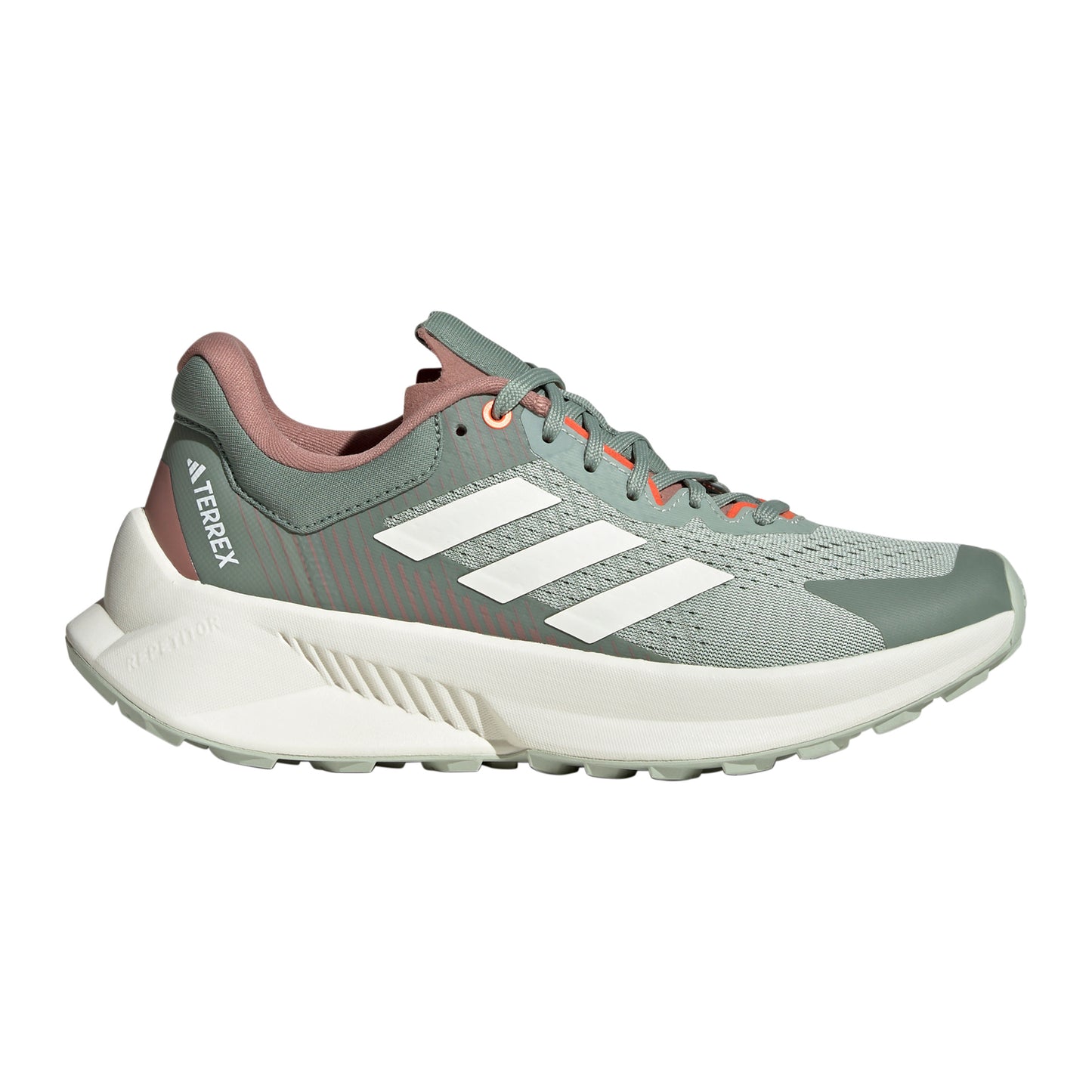 adidas Terrex Soulstride Flow Trailschuh Damen - weiß, hellgrün