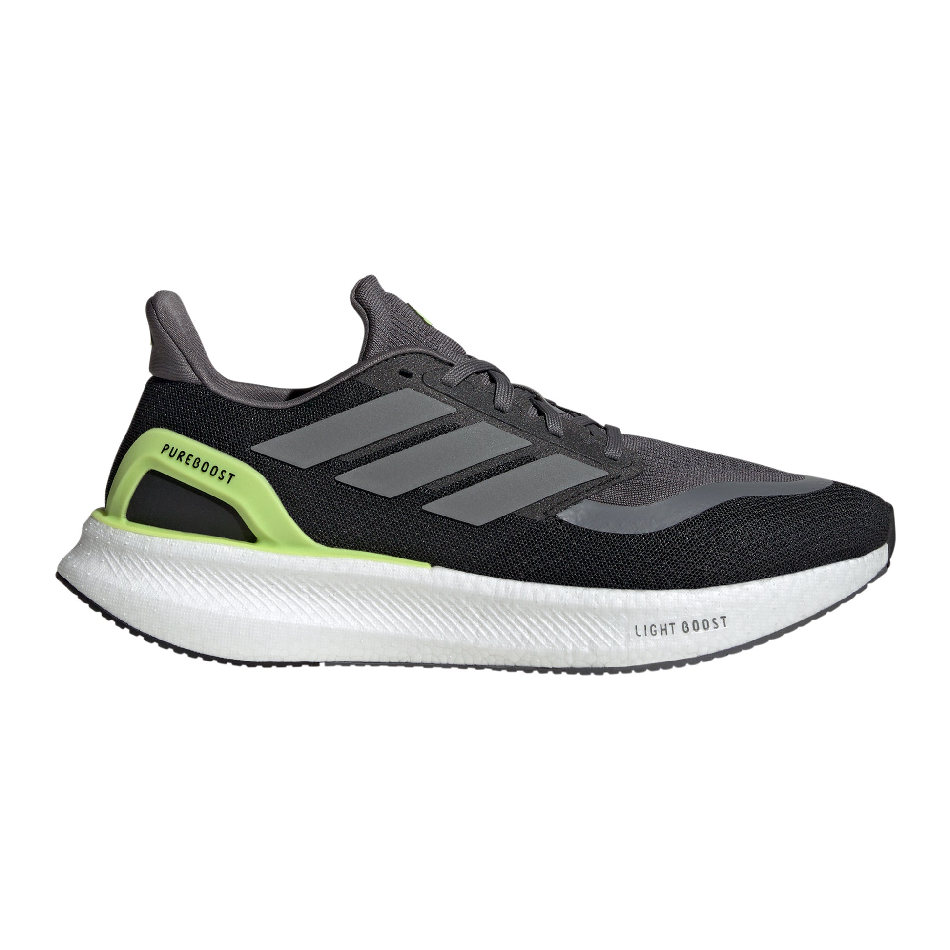 adidas Pureboost 5 Neutral running shoe Men - black, lime