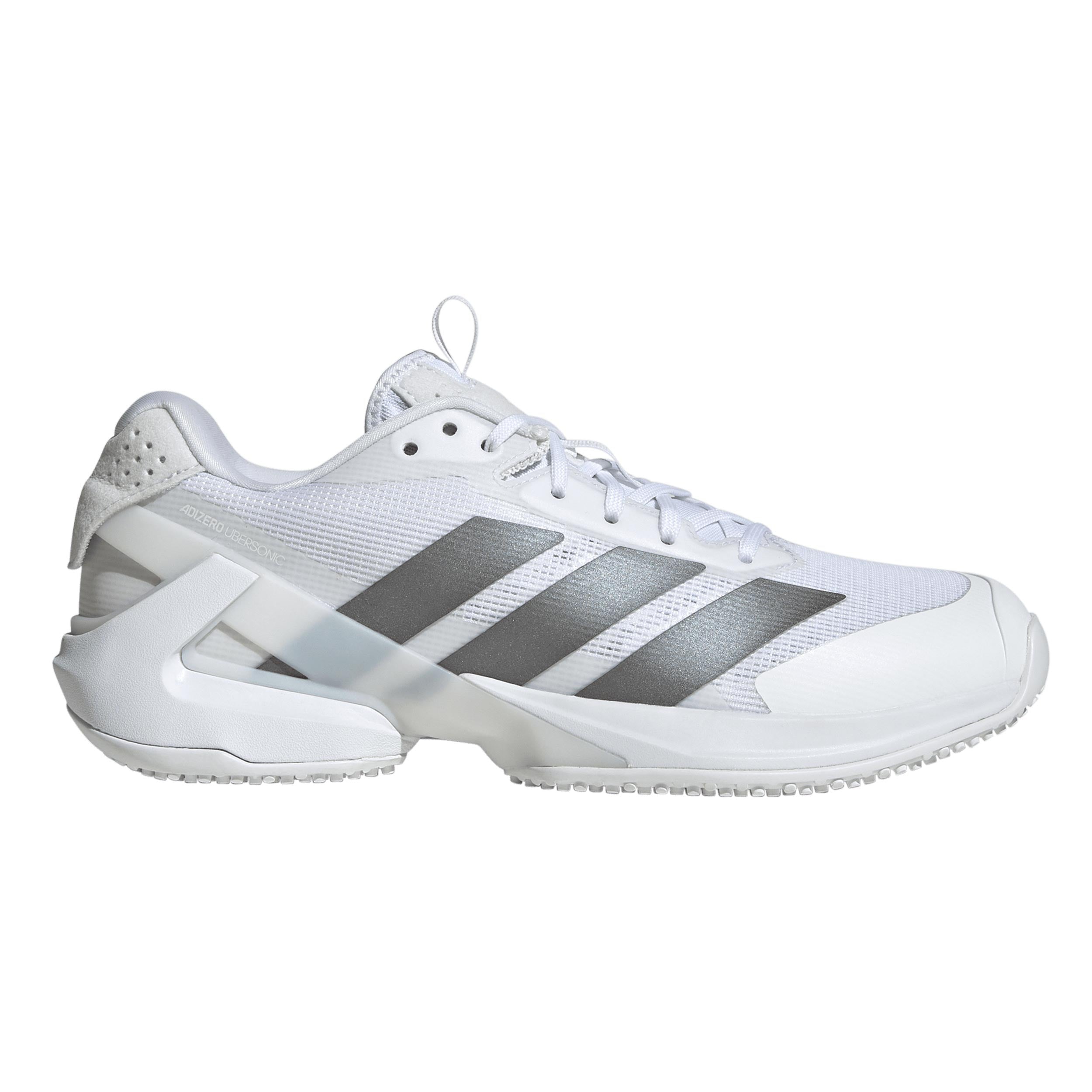 adidas adizero Ubersonic 5 Rasenschuh Damen - weiß, silber