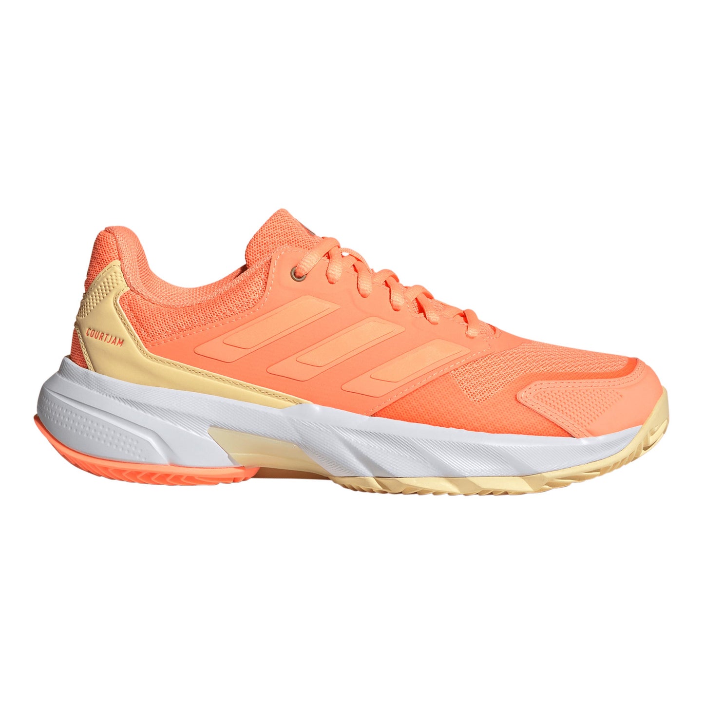 adidas CourtJam Control 3 Clay court shoe Women - orange, yellow
