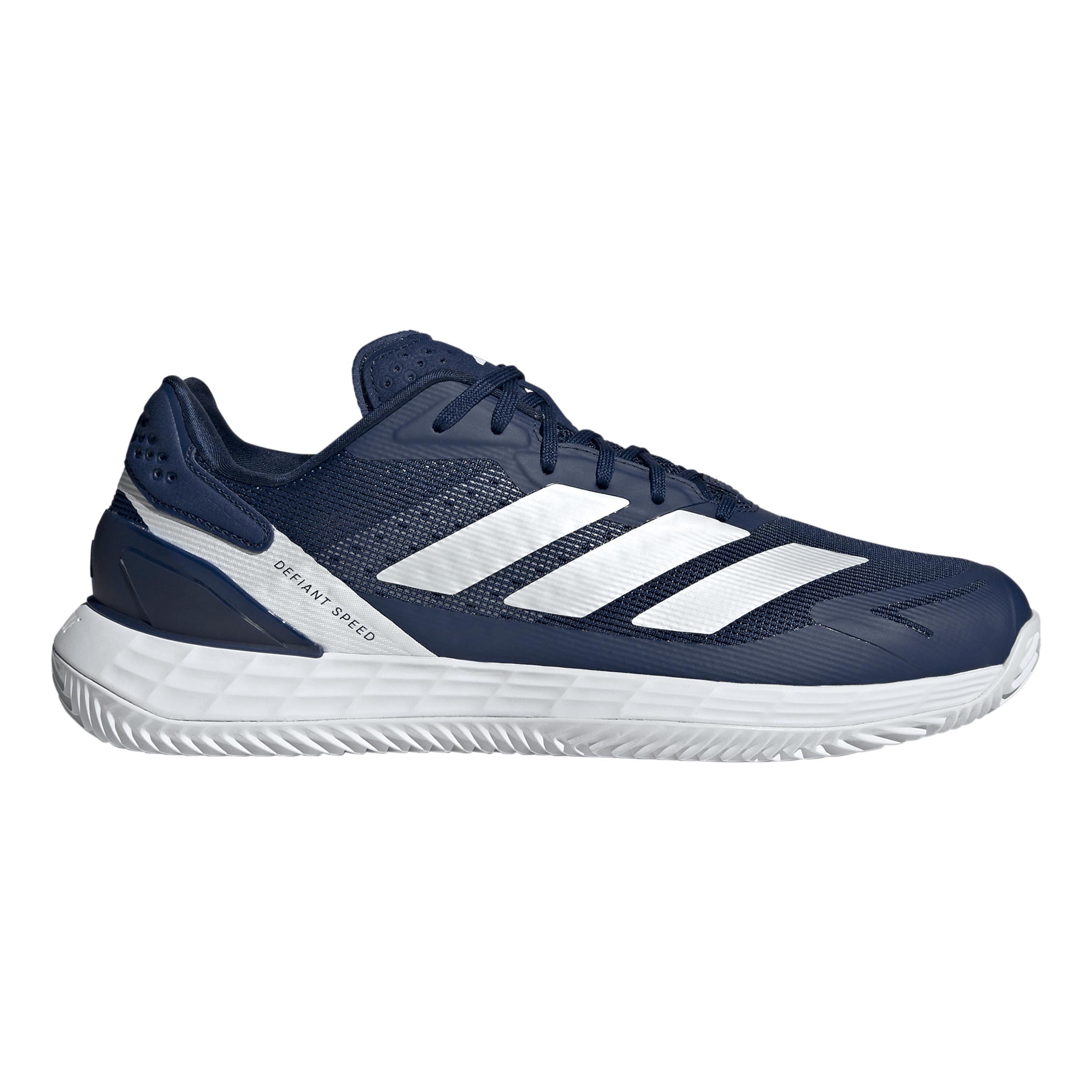 adidas Defiant Speed 2 Sandplatzschuh Herren - dunkelblau, silber