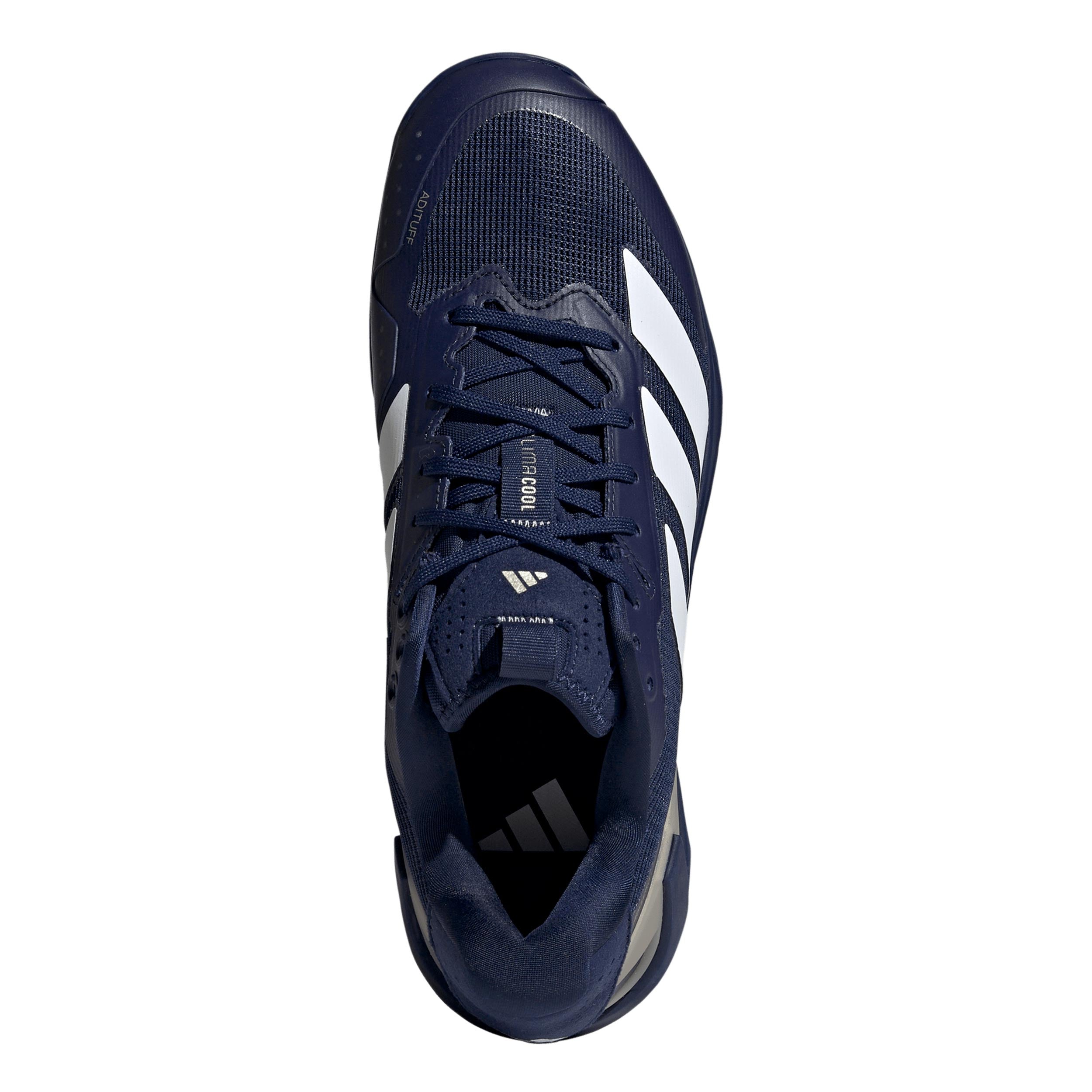 adizero Ubersonic 5 Clay court shoe Men - dark blue, white