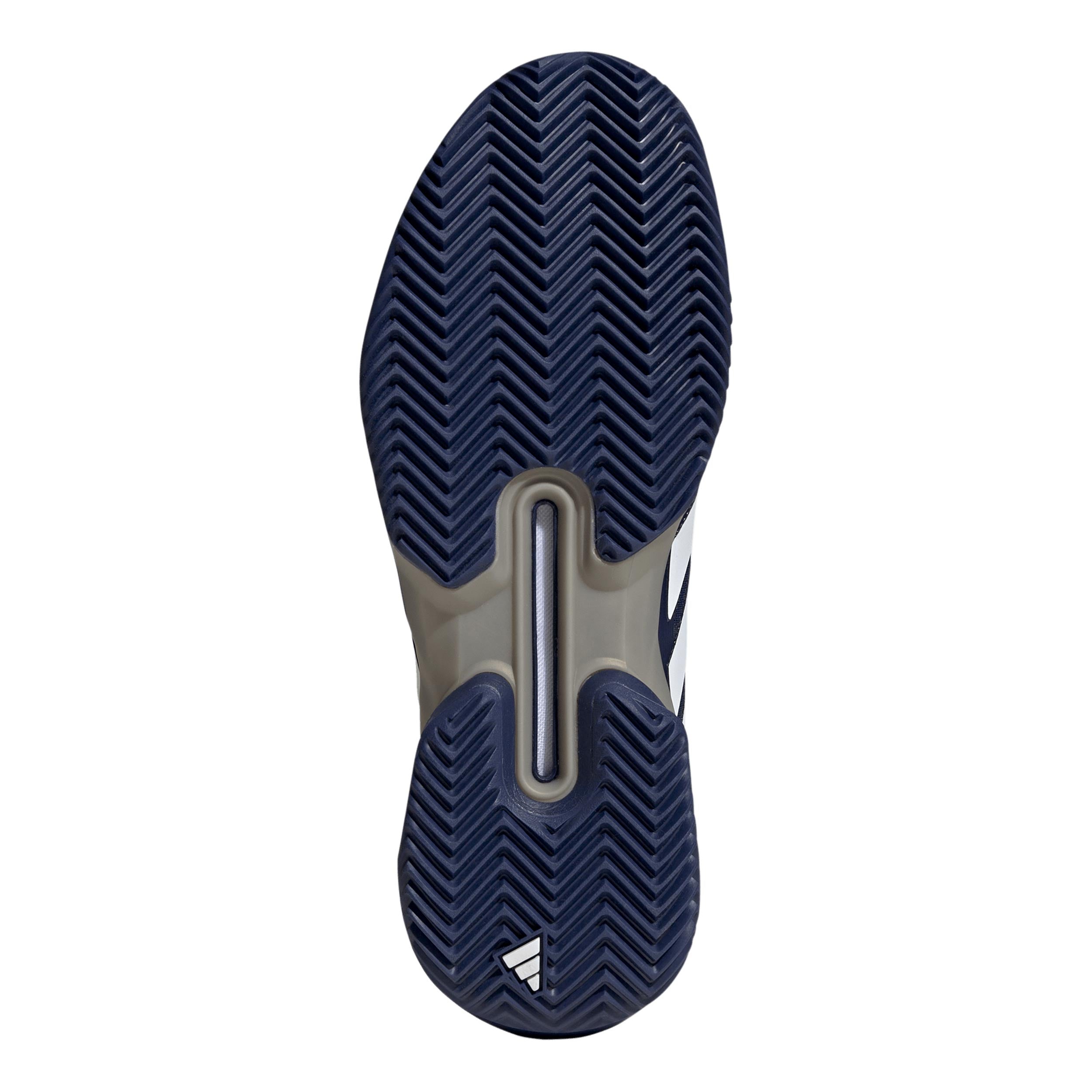 adizero Ubersonic 5 Clay court shoe Men - dark blue, white