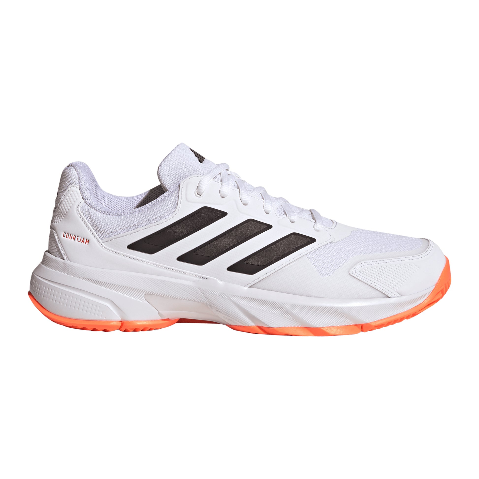 adidas CourtJam Control 3 Allcourtschuh Herren - weiß, orange