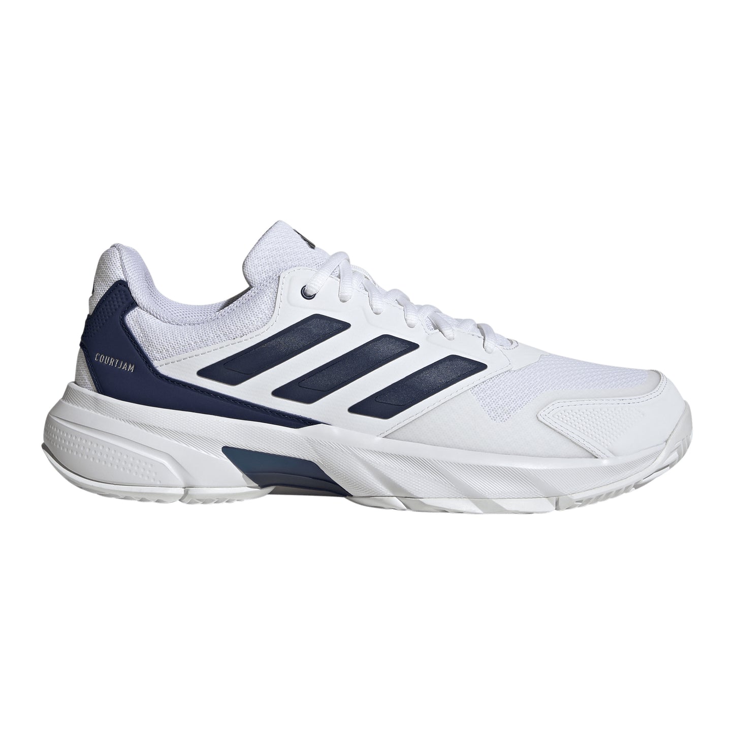 adidas CourtJam Control 3 Allcourtschuh Herren - weiß, dunkelblau