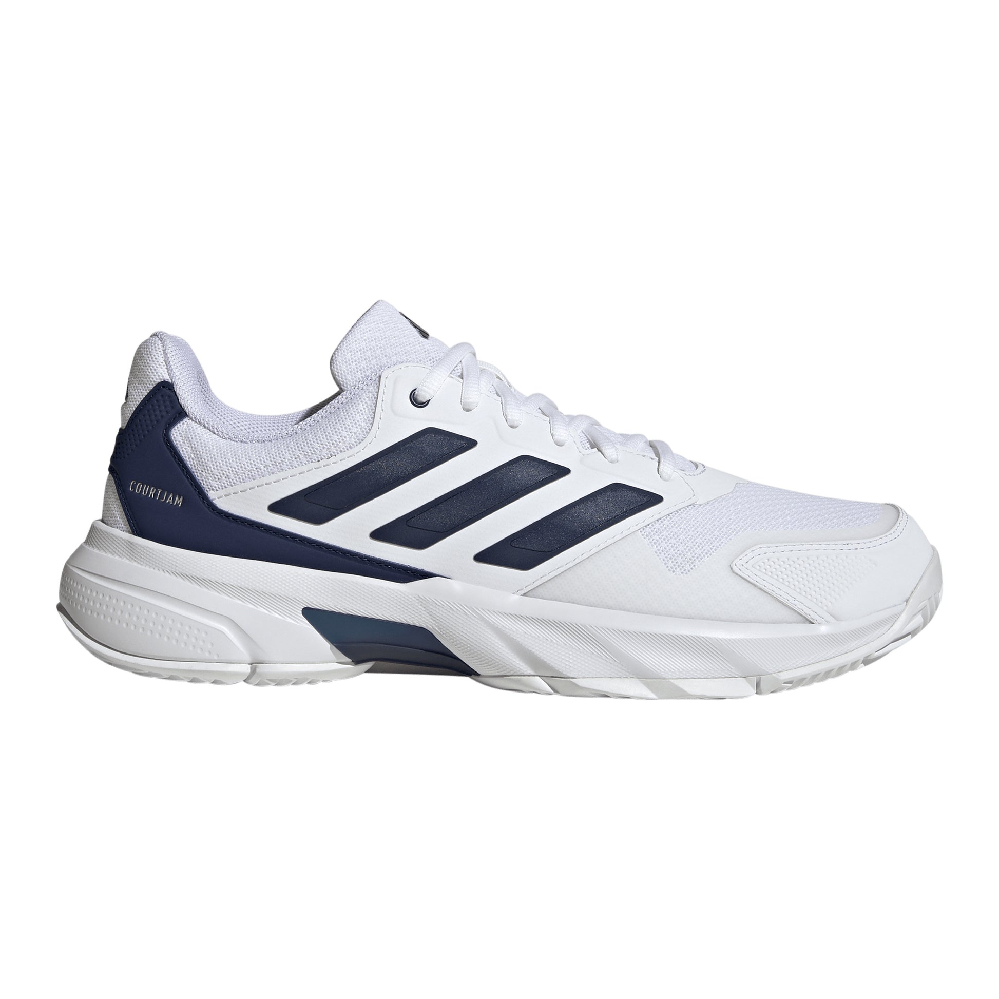 adidas CourtJam Control 3 Allcourtschuh Herren - weiß, dunkelblau