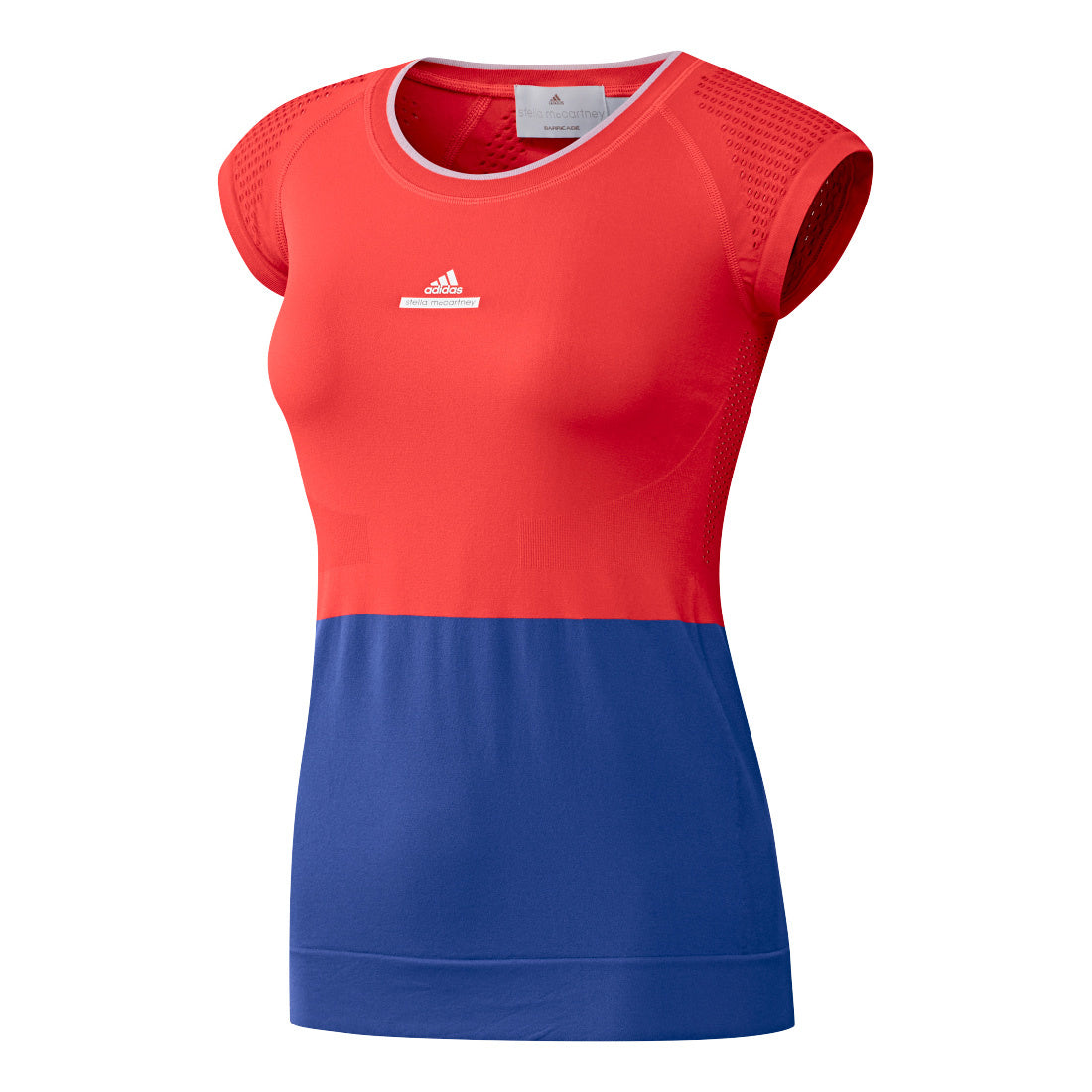 adidas Barricade T-Shirt Women - red, blue