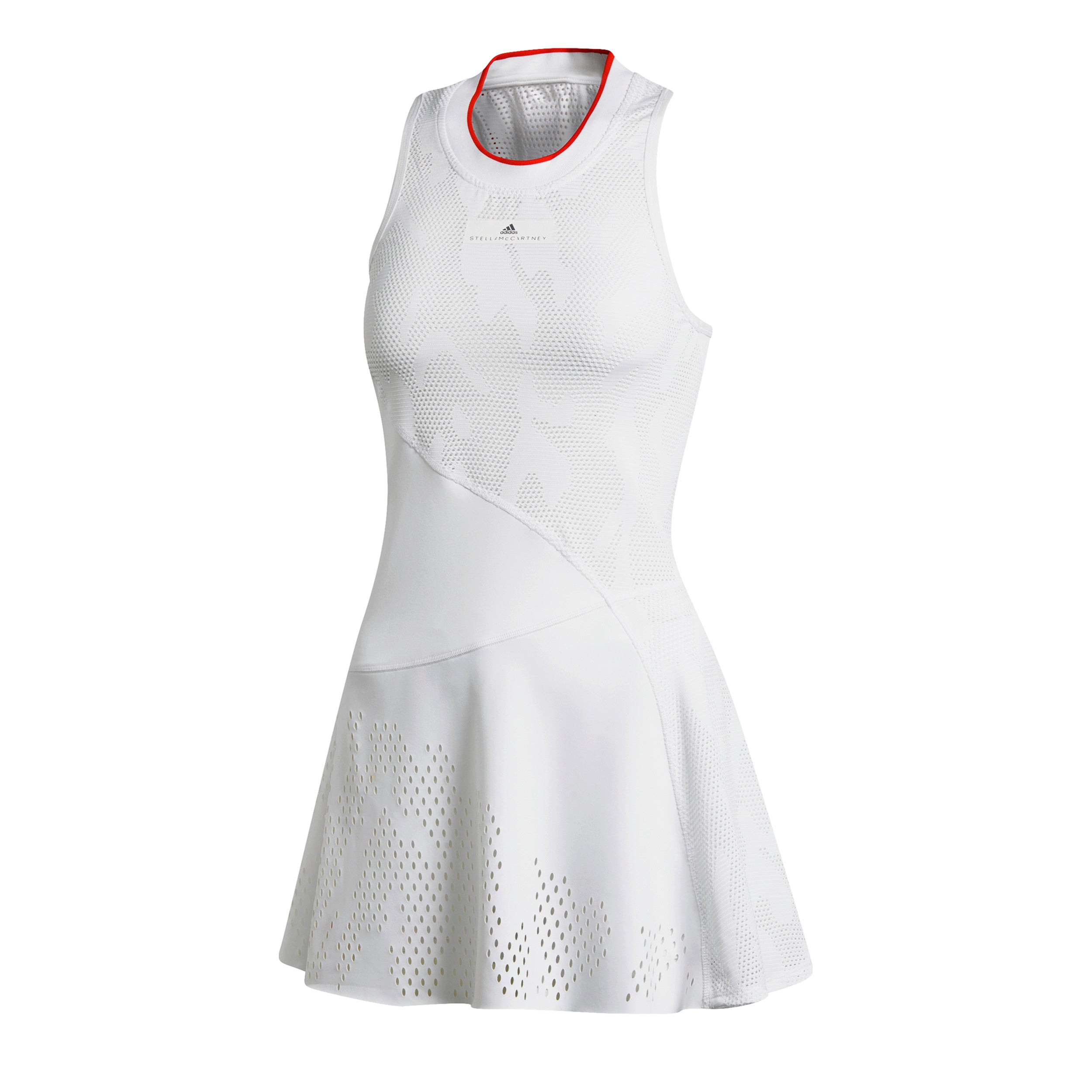 Stella McCartney Dress Women - white, red | Tennis-Point