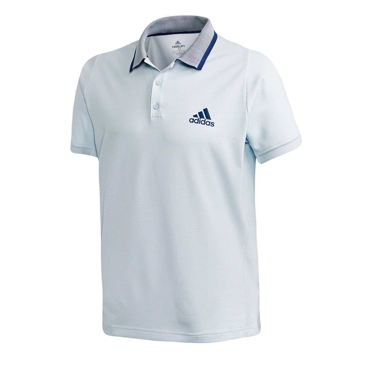 adidas Freelift Polo Herren - hellgrau, blau
