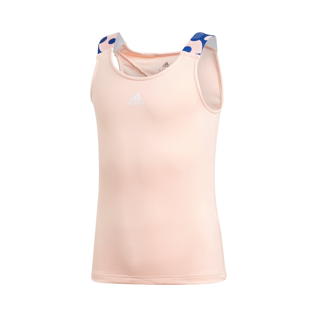 adidas Keyhole Tank top Girls - ecru, blue